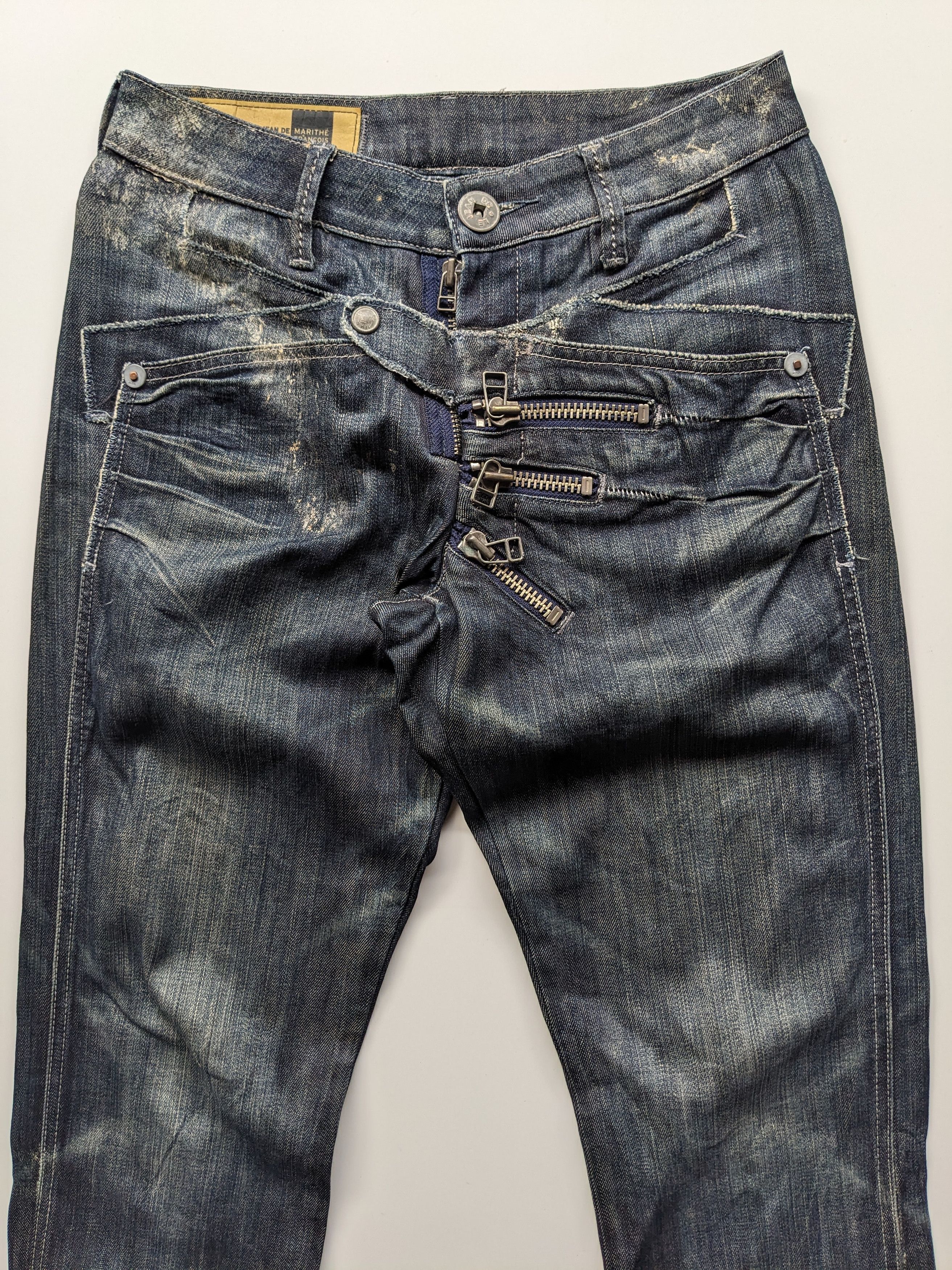 Marithe + Francois Girbaud Le jean de Marithe Francois Girbaud washed jeans Size US 28 / EU 44 - 3 Thumbnail