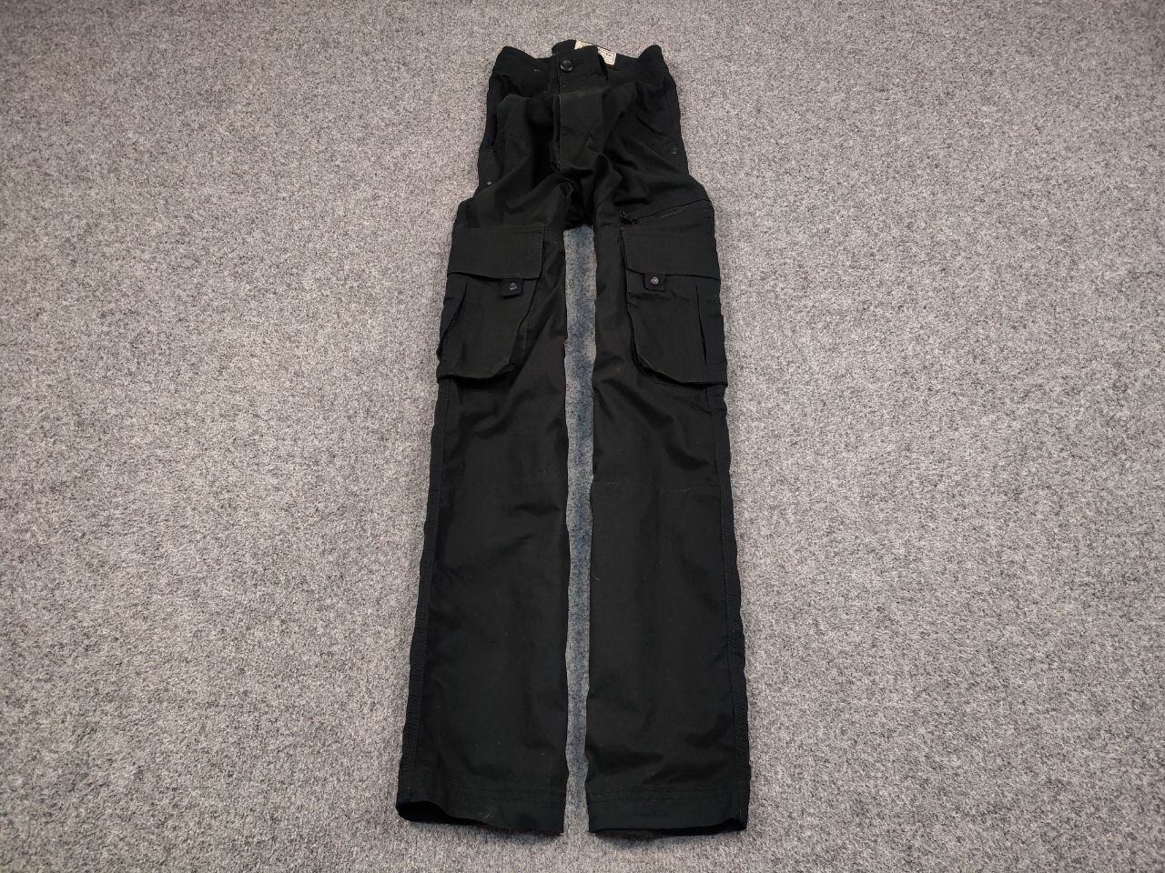 Japanese Brand Vintage Japan style Black Cargo Zip Pants Y2K Size US 34 / EU 50 - 2 Thumbnail