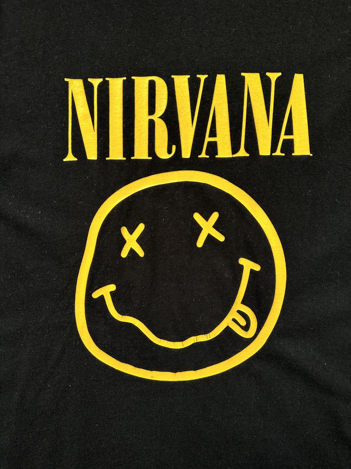 Band Tees Nirvana Vintage Overprint Logo Tee Size US M / EU 48-50 / 2 - 4 Thumbnail