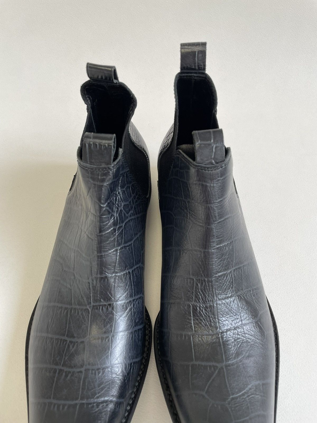 Comme des Garcons S/S 15 Extended Pointy Leather Boots Size US 8 / EU 41 - 7 Thumbnail