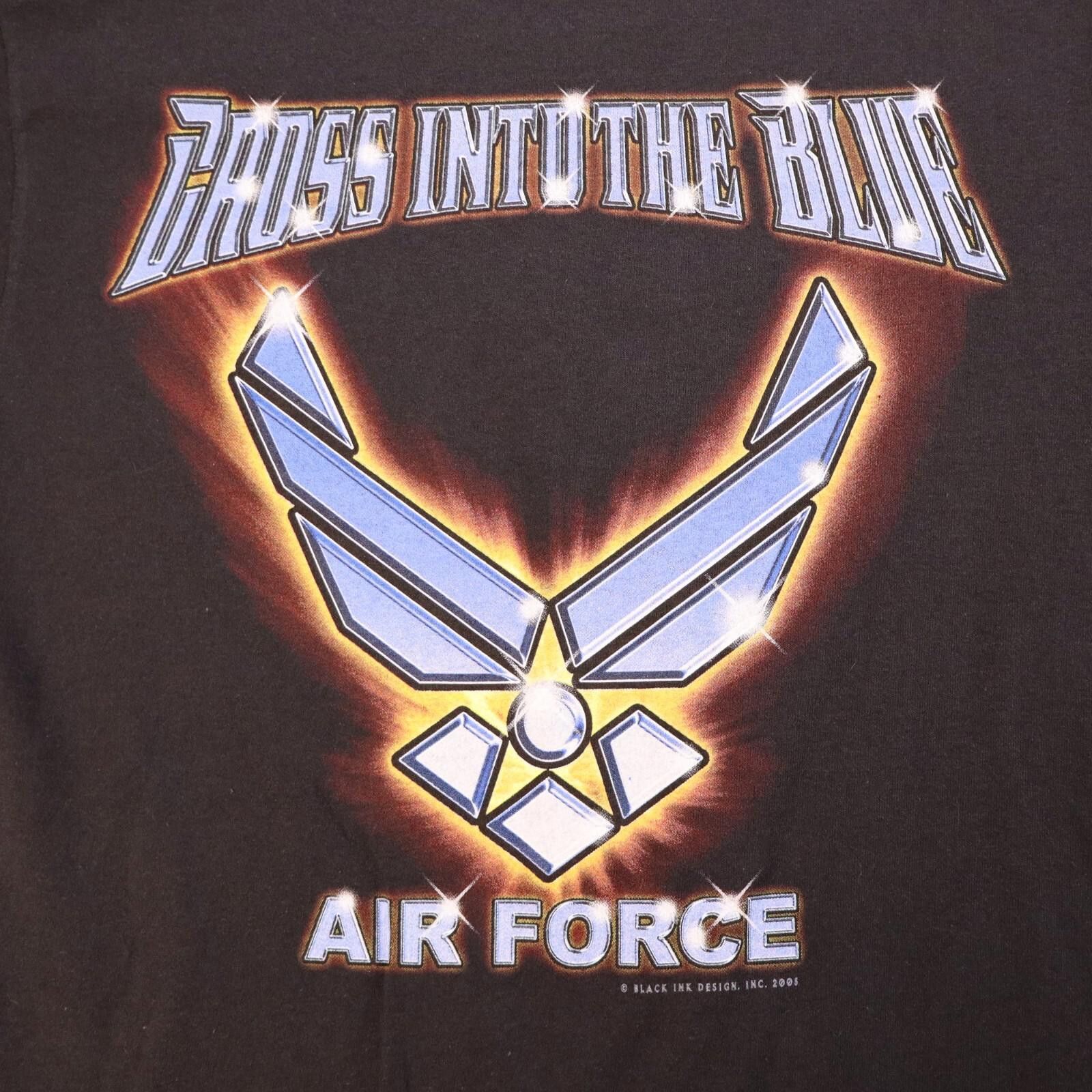 Soffe US Air Force "Cross Into The Blue" Medium Black 2005 defect Size US M / EU 48-50 / 2 - 1 Thumbnail
