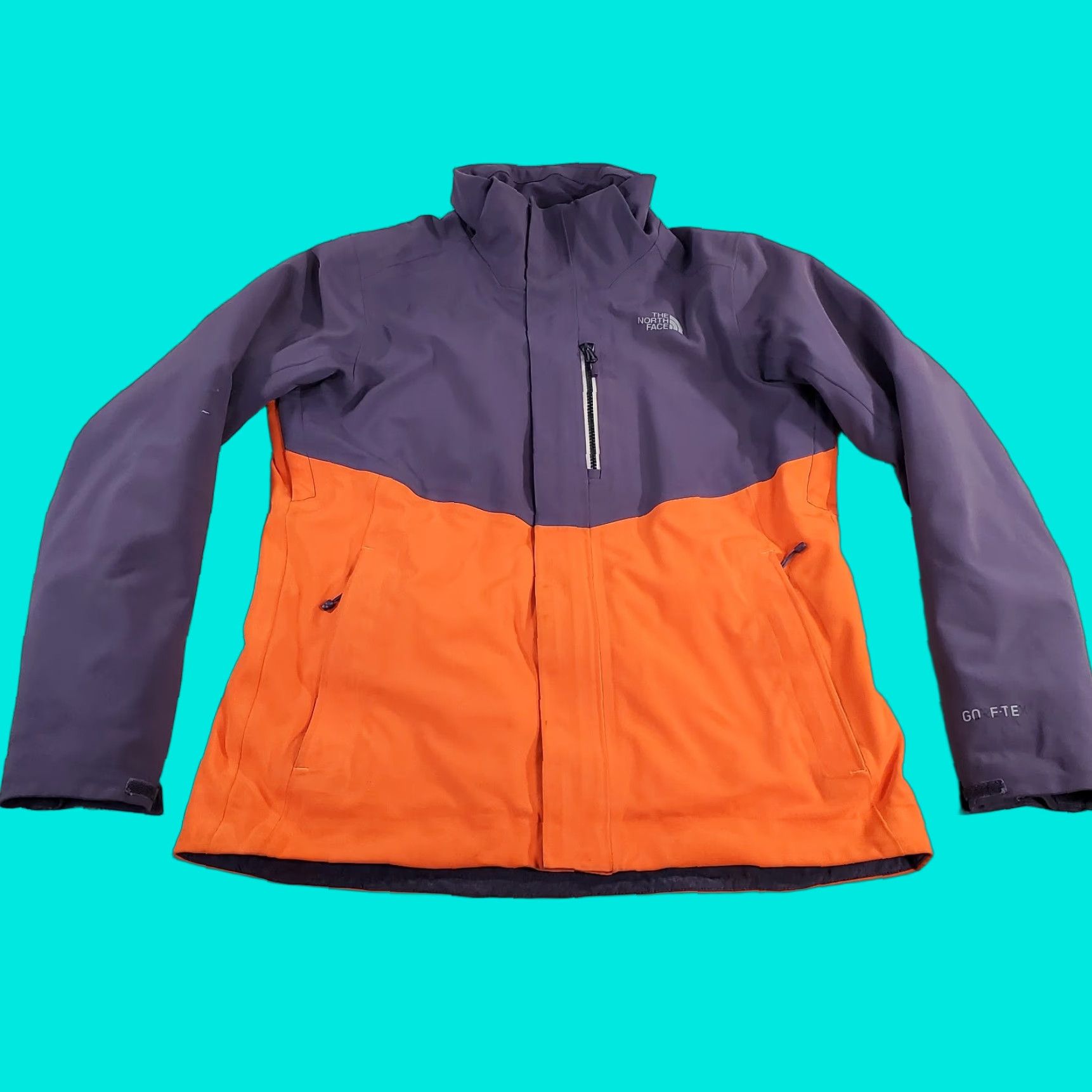 The North Face The North Face Apex Flex Jacket Womens M Orange Purple Gore Tex Coat Size M / US 6-8 / IT 42-44 - 1 Thumbnail