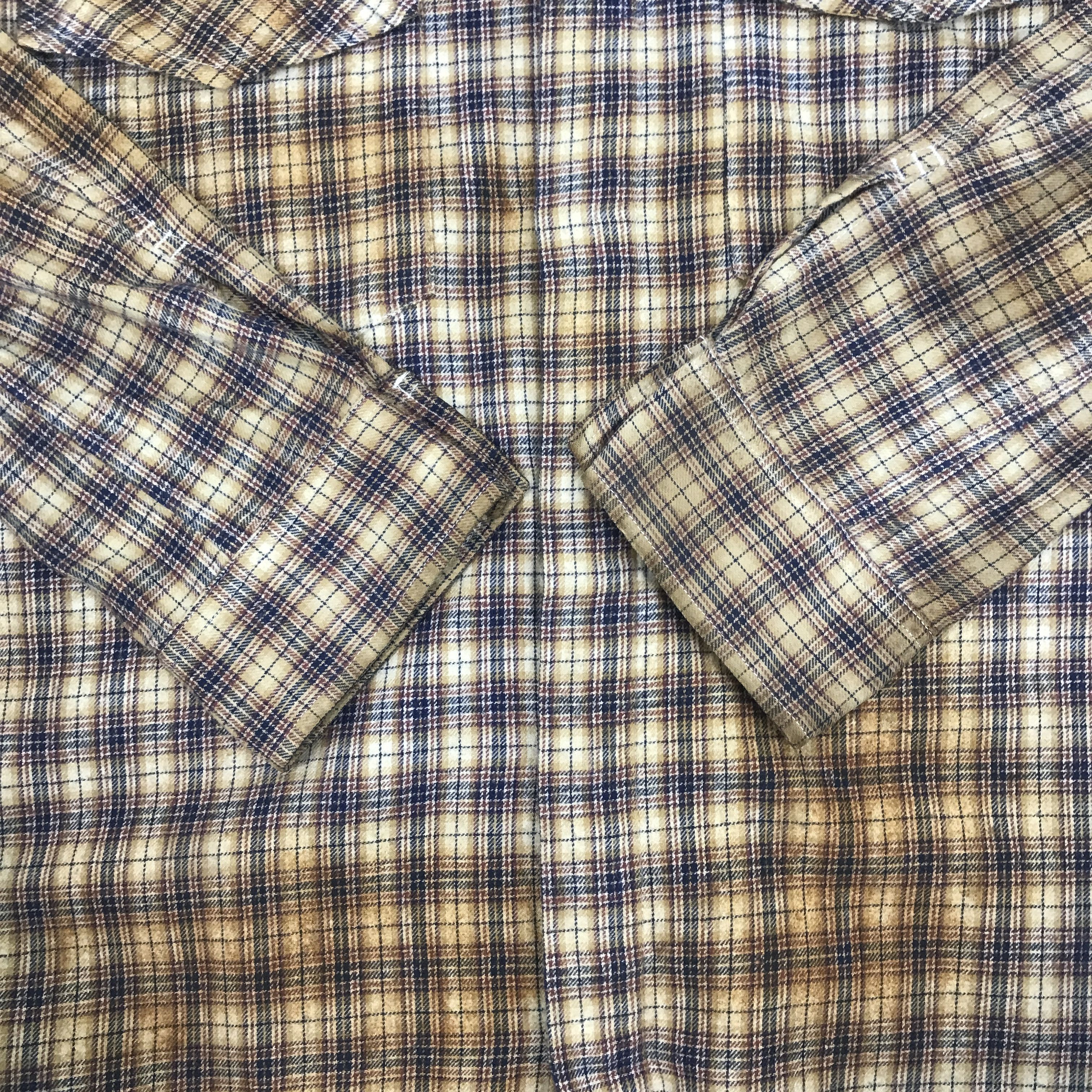 Japanese Brand × Roar × Vintage Vintage Roar Rusty Made in Japan flannel button up shirt Size US L / EU 52-54 / 3 - 6 Thumbnail