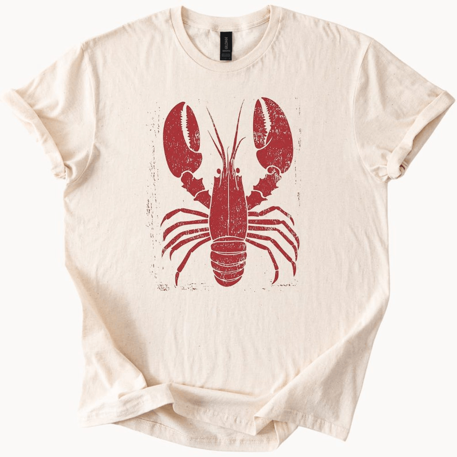 Other Lobster Graphic T-Shirt – Retro Nautical Beachwear Tee Size S / US 4 / IT 40 - 3 Thumbnail