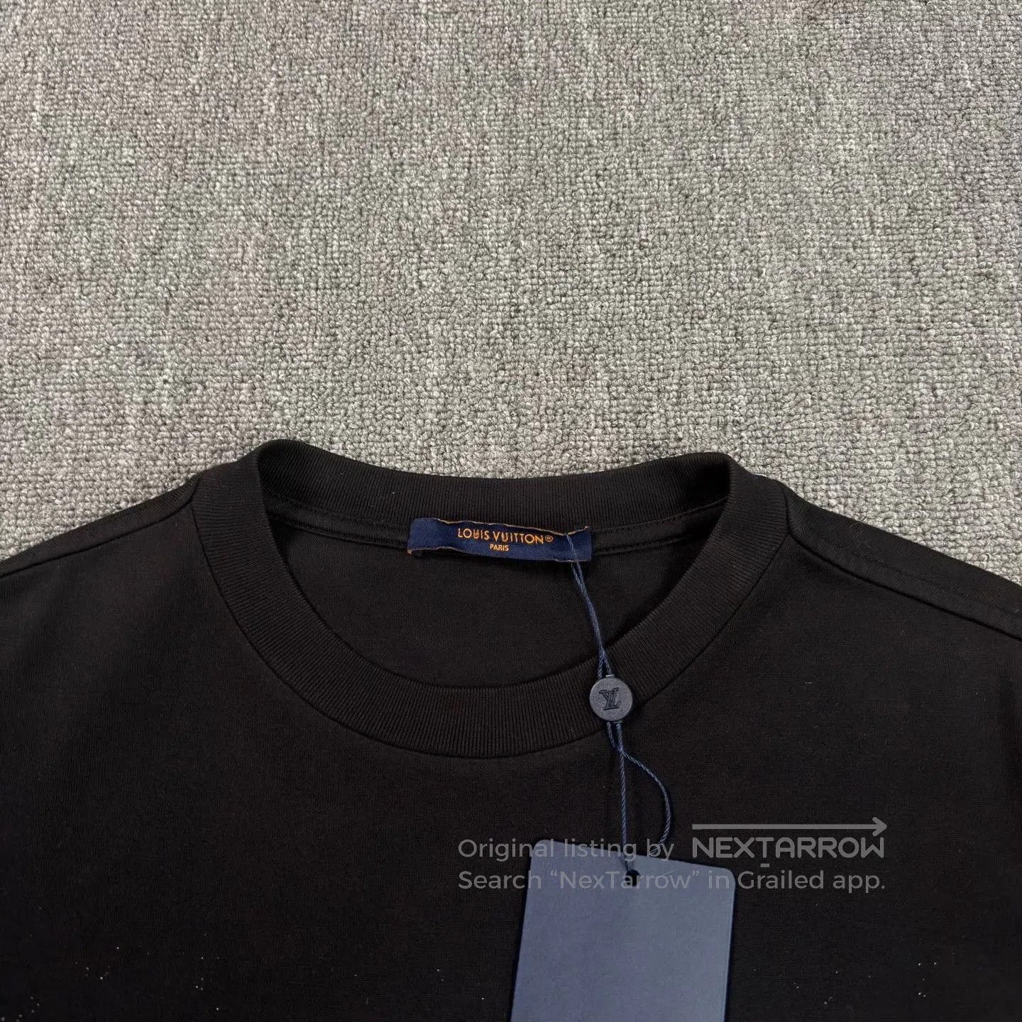 Louis Vuitton LV Monogram Gradient Black White Tee. Size XS / US 0-2 / IT 36-38 - 3 Thumbnail