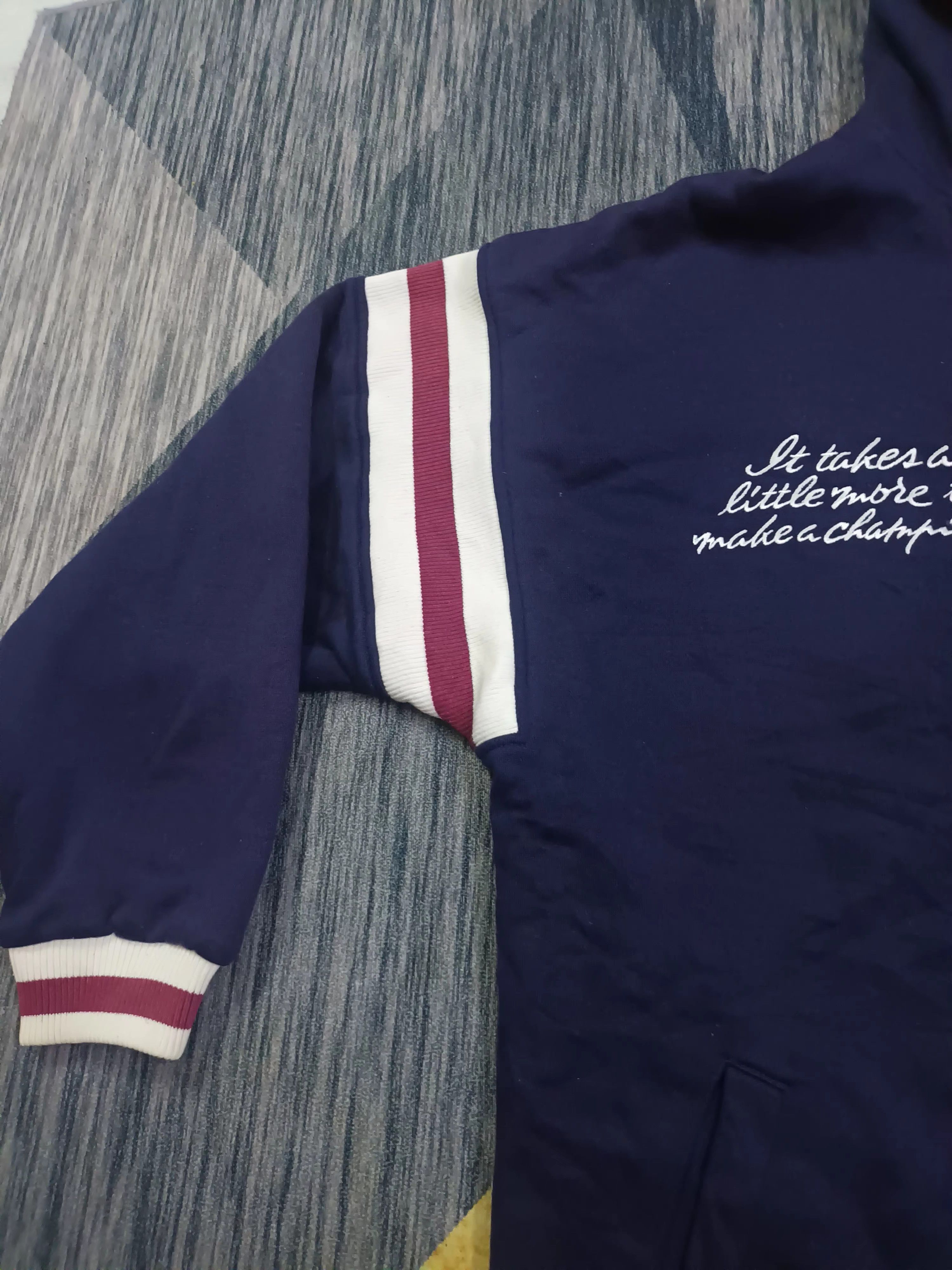 Champion 🔥 CHAMPION BUTTON UP VARSITY JACKET 🔥 Size US XL / EU 56 / 4 - 8 Thumbnail