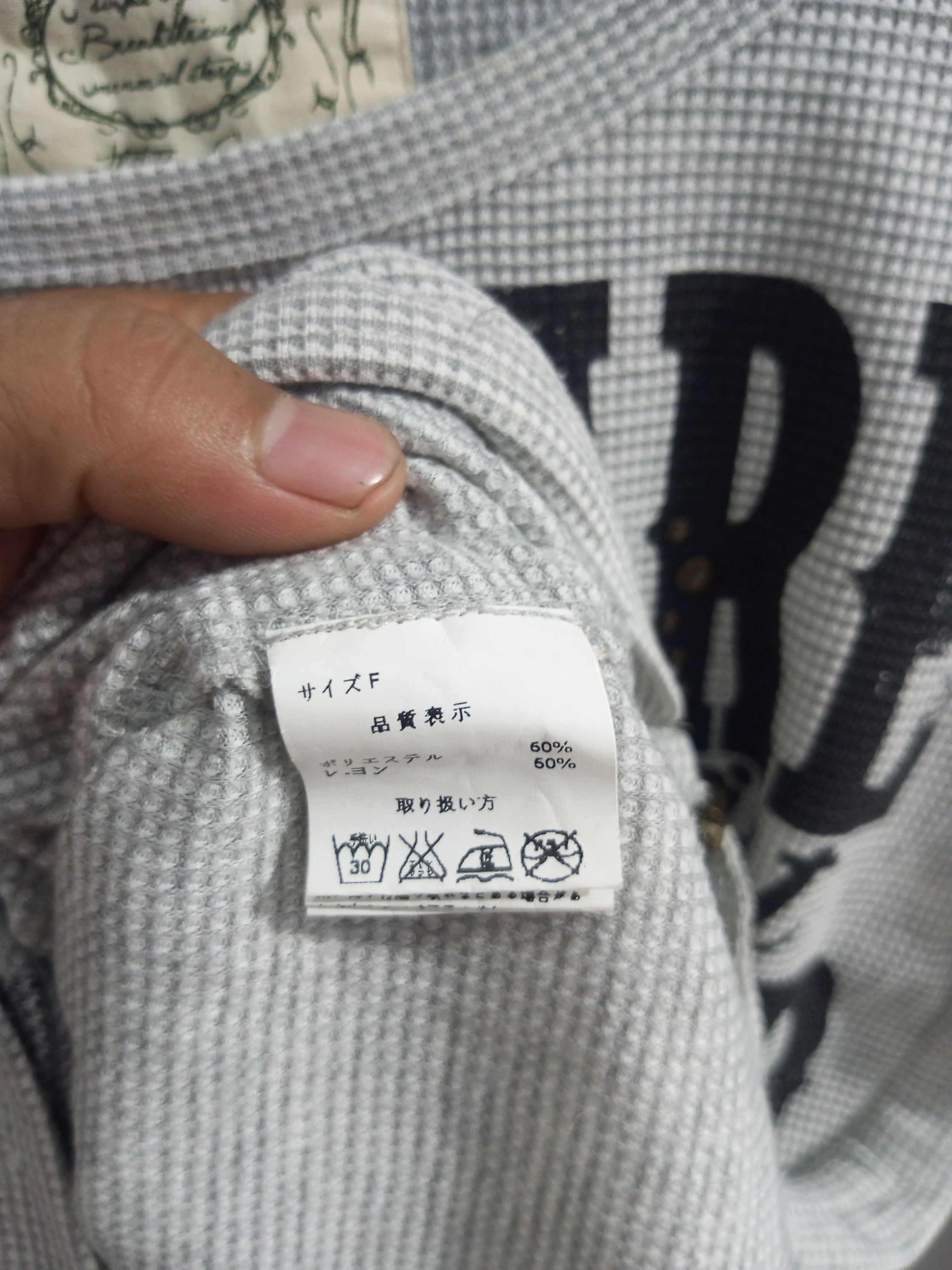 Japanese Brand Vintage native american poem studded long sleeve t shirt Size US S / EU 44-46 / 1 - 13 Thumbnail