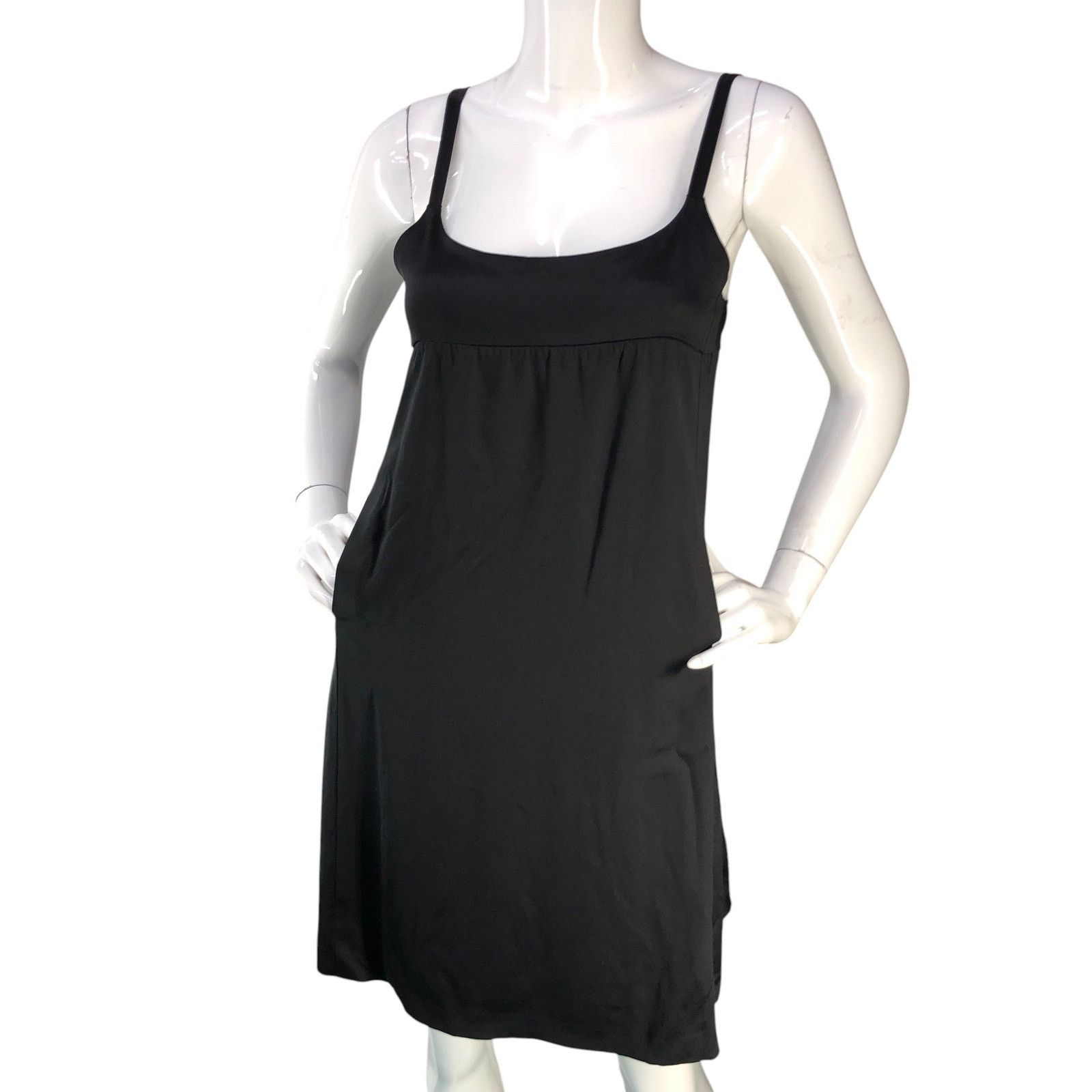 Eileen Fisher Eileen Fisher Size PP XSP Dress Knee Length Cami Silk NEW Size XS / US 0-2 / IT 36-38 - 1 Thumbnail