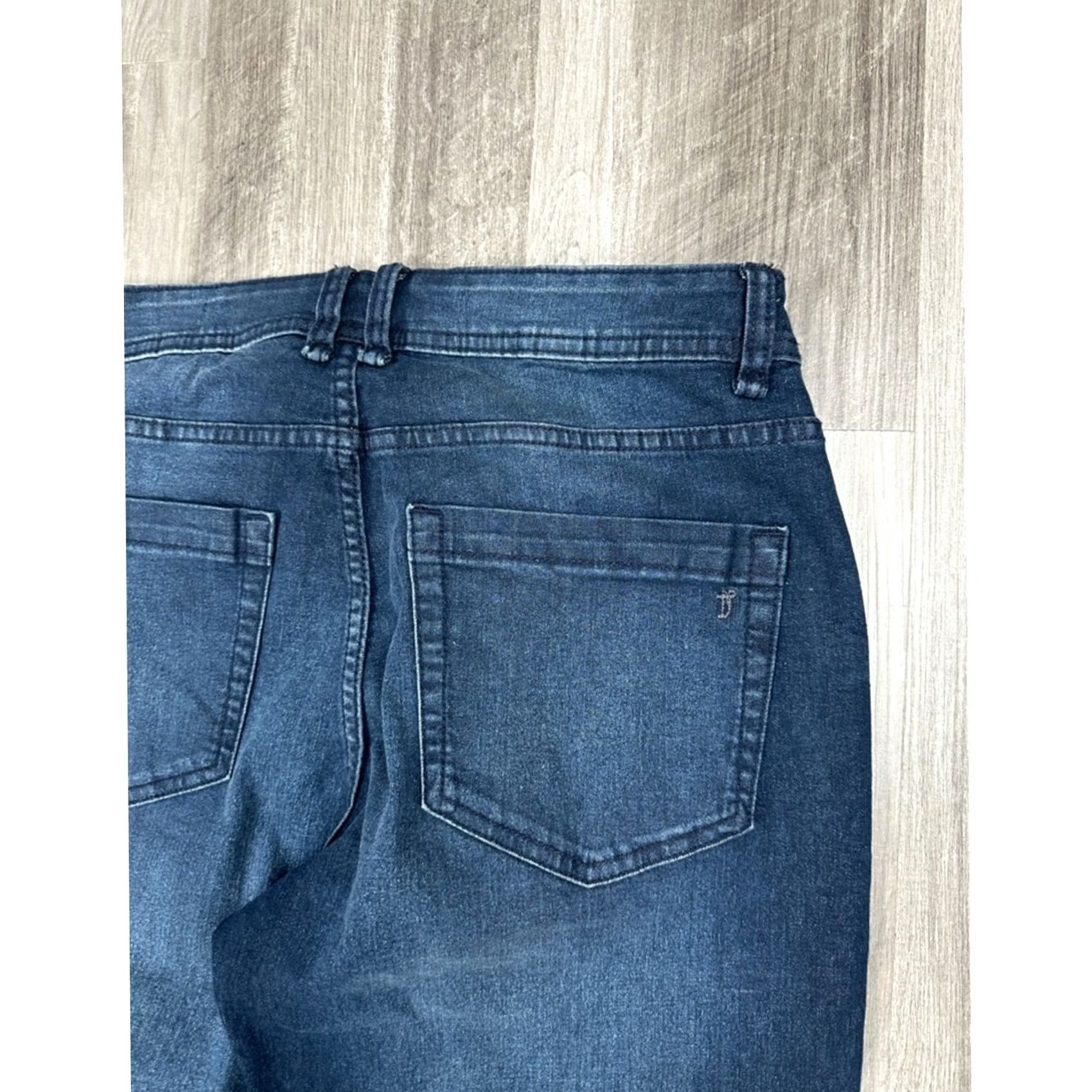 Vintage The Perfect Jean Nyc Athletic Fit Jeans - 30x34 Men Blue Tapered Regular 30 Inseam 34 Mens Jeans NYC Size US 30 / EU 46 - 4 Thumbnail