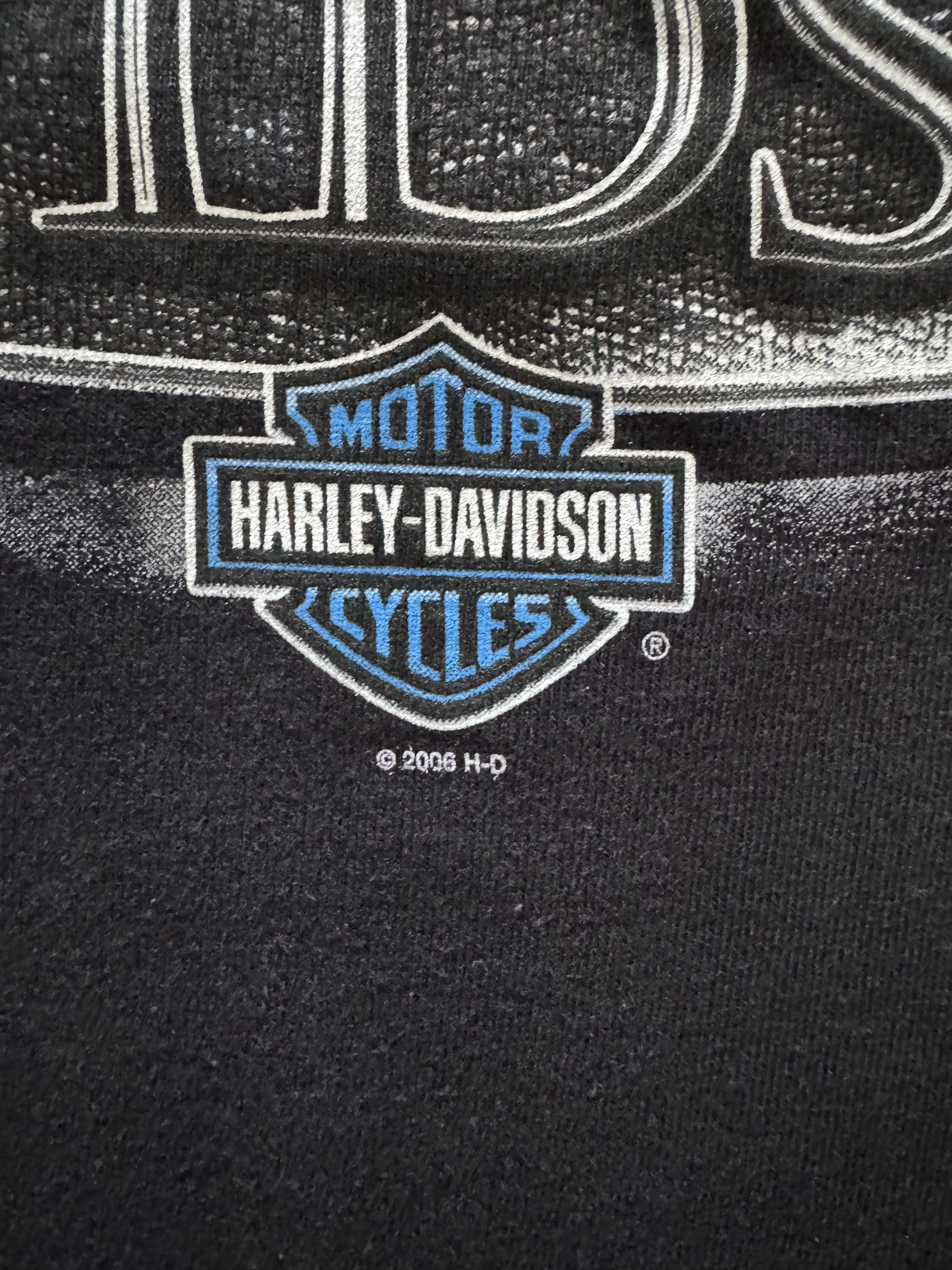 Harley Davidson × Vintage 2006 Harley Davidson Freeport Bahamas T-shirt Size US XL / EU 56 / 4 - 4 Thumbnail