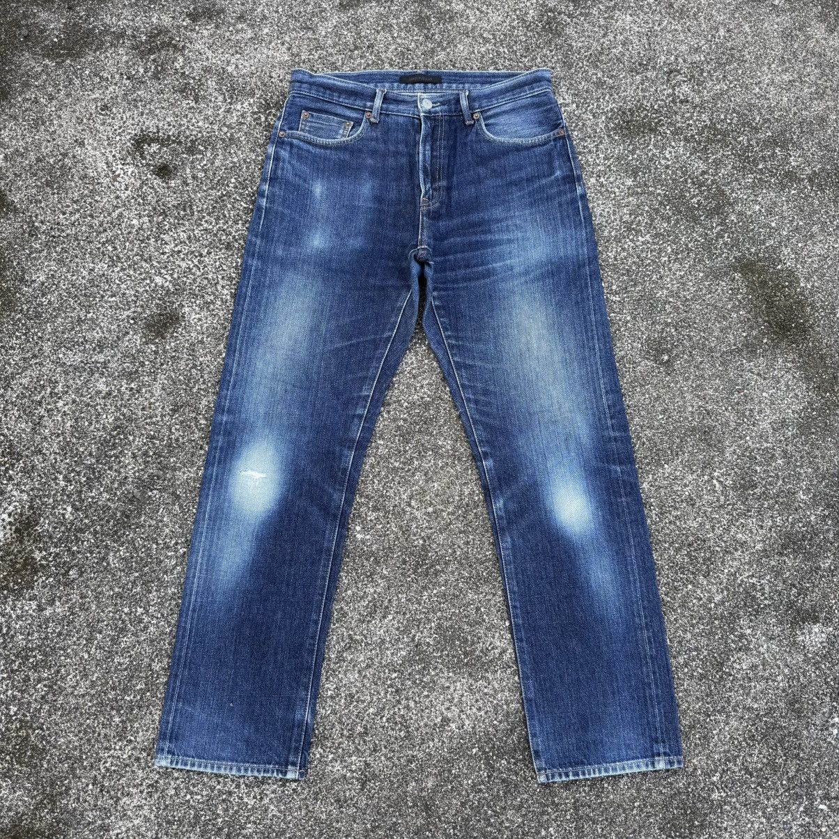 Japanese Brand VINTAGE JAPANESE DENIM SELVEGE FADED JEANS PANTS Size US 31 - 1 Thumbnail