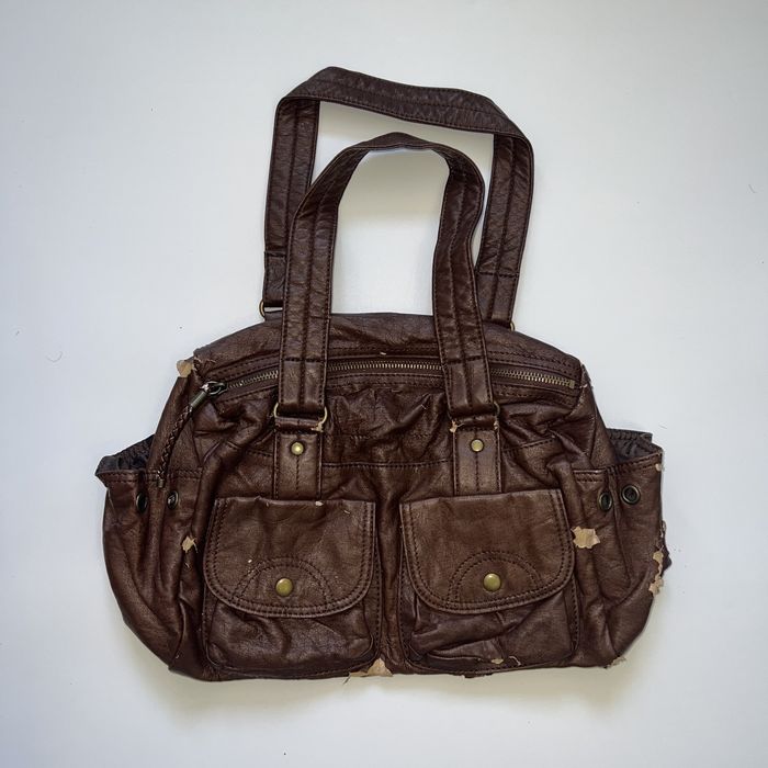 00s Special DIESEL Leather Shoulder Bag-