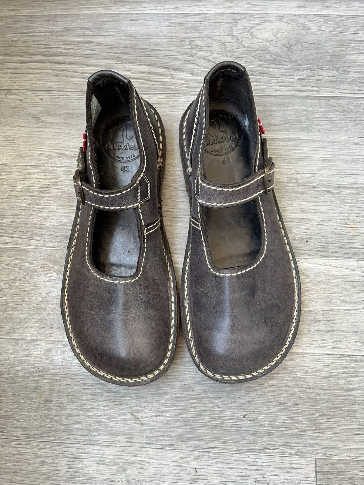 Duckfeet Duckfeet mary jane slip on shoes,vintage Size US 10 / EU 43 - 8 Thumbnail