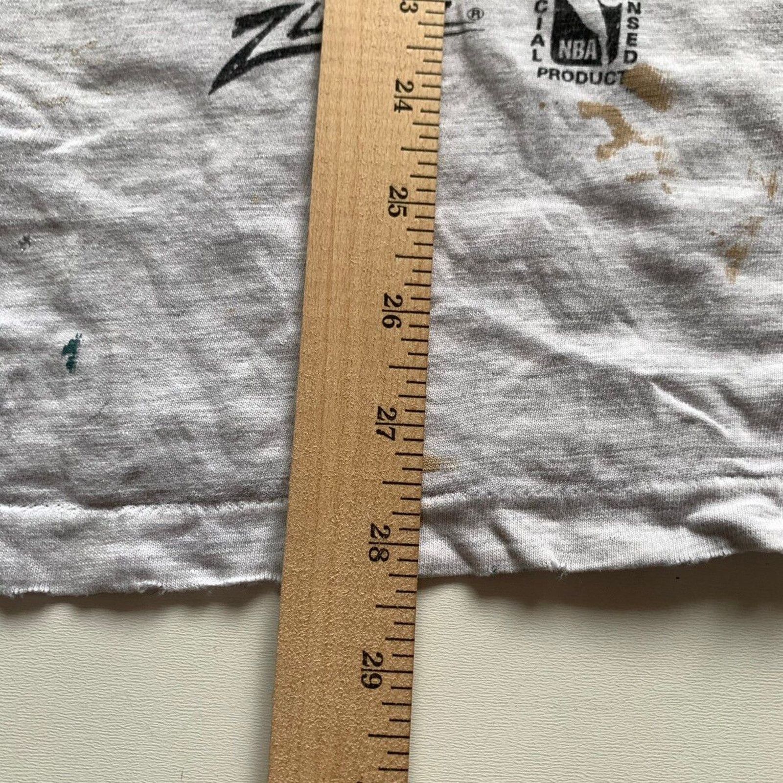 NBA × Vintage Vintage 90s Chicago Bulls NBA AOP T Shirt XL Distressed Rare Size US XL / EU 56 / 4 - 5 Thumbnail