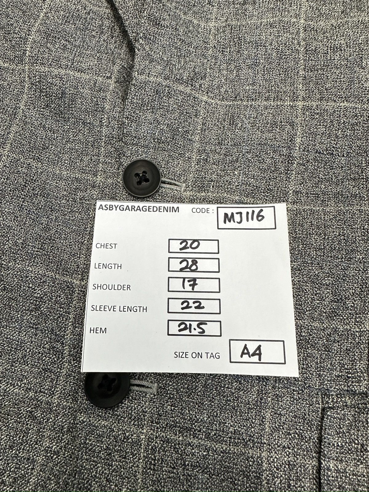 Burberry Burberry London Wool Single Breasted Blazer Jacket MJ116 Size 36S - 14 Thumbnail