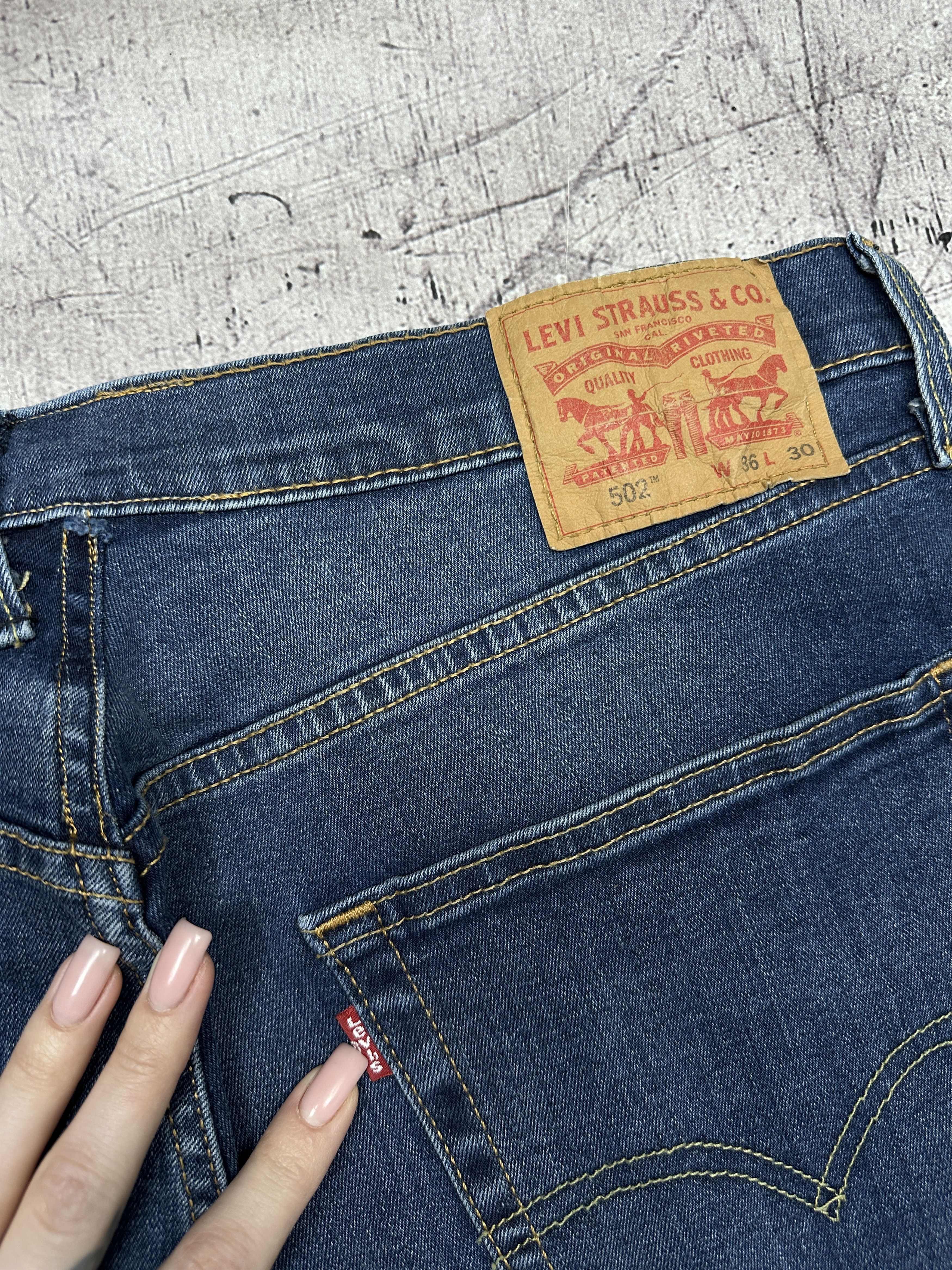 Levi's Levi's 501 Mens Denim Pants Jeans Size 34 x 32 Size US 34 / EU 50 - 3 Thumbnail