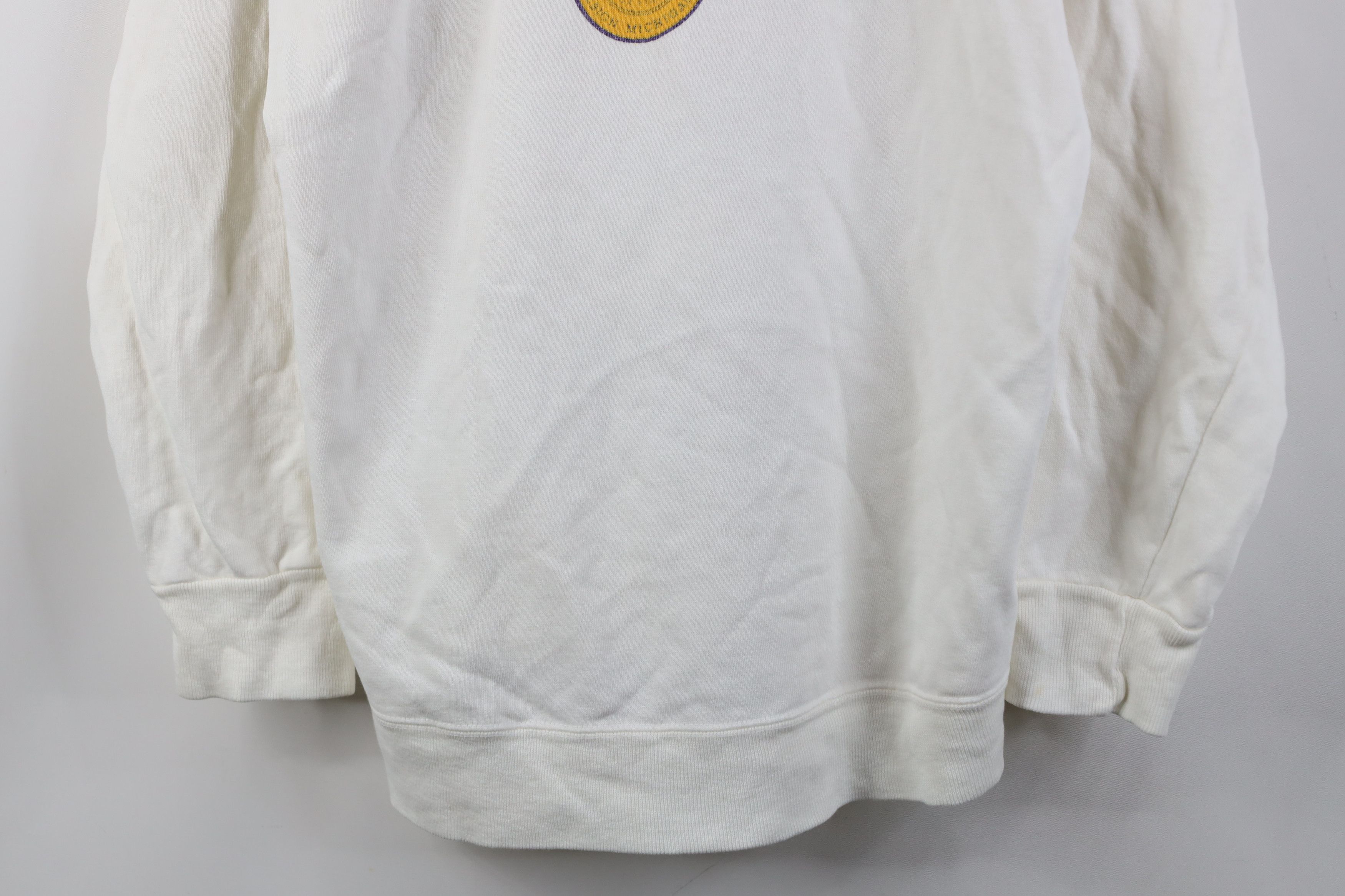 Champion Vintage 80s Champion College Crewneck Sweatshirt White USA Size XL / US 12-14 / IT 48-50 - 3 Thumbnail