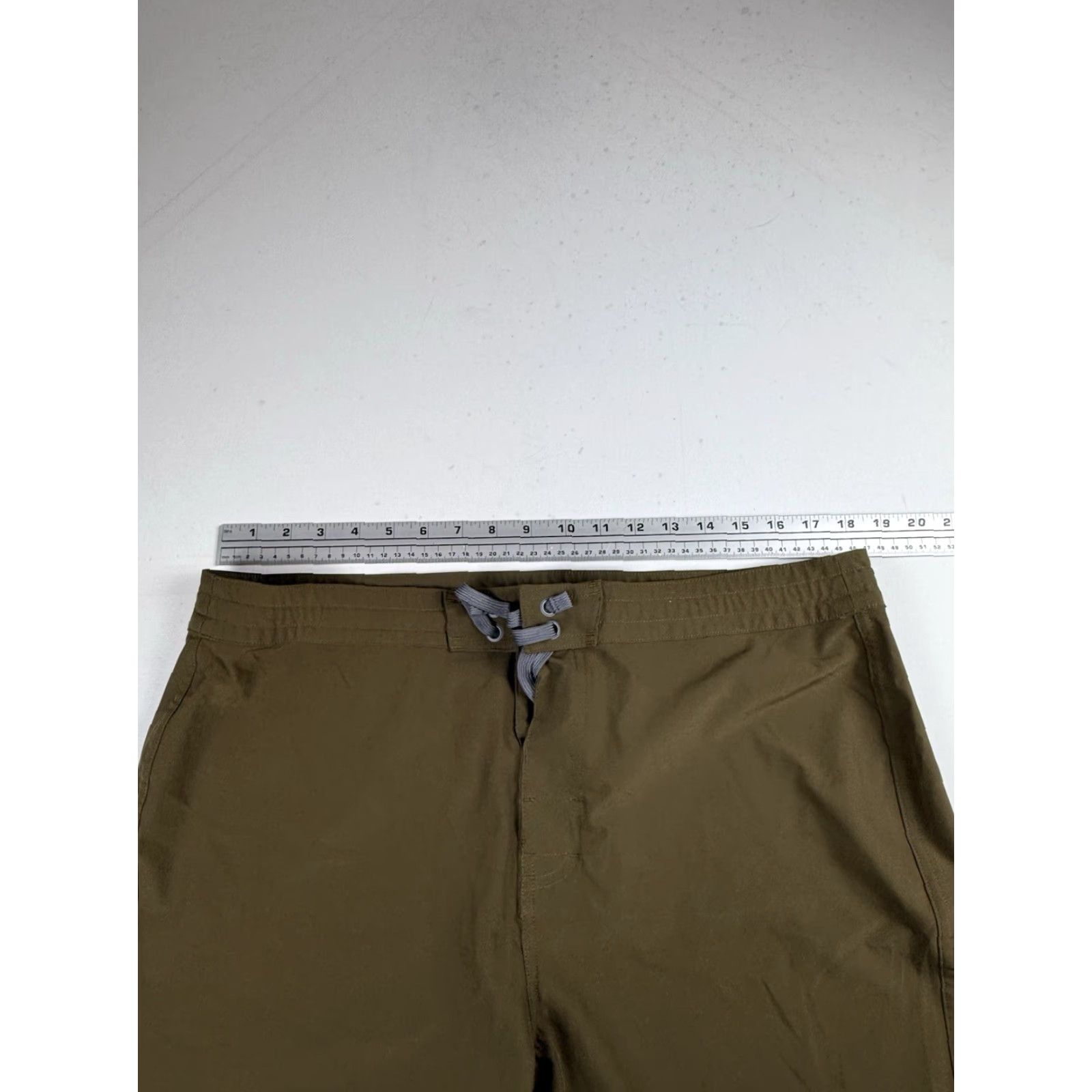 Prana prAna Board Shorts Men Bottom 36 Brown Microfiber Polyester Riveter 9616 Size US 36 / EU 52 - 5 Thumbnail