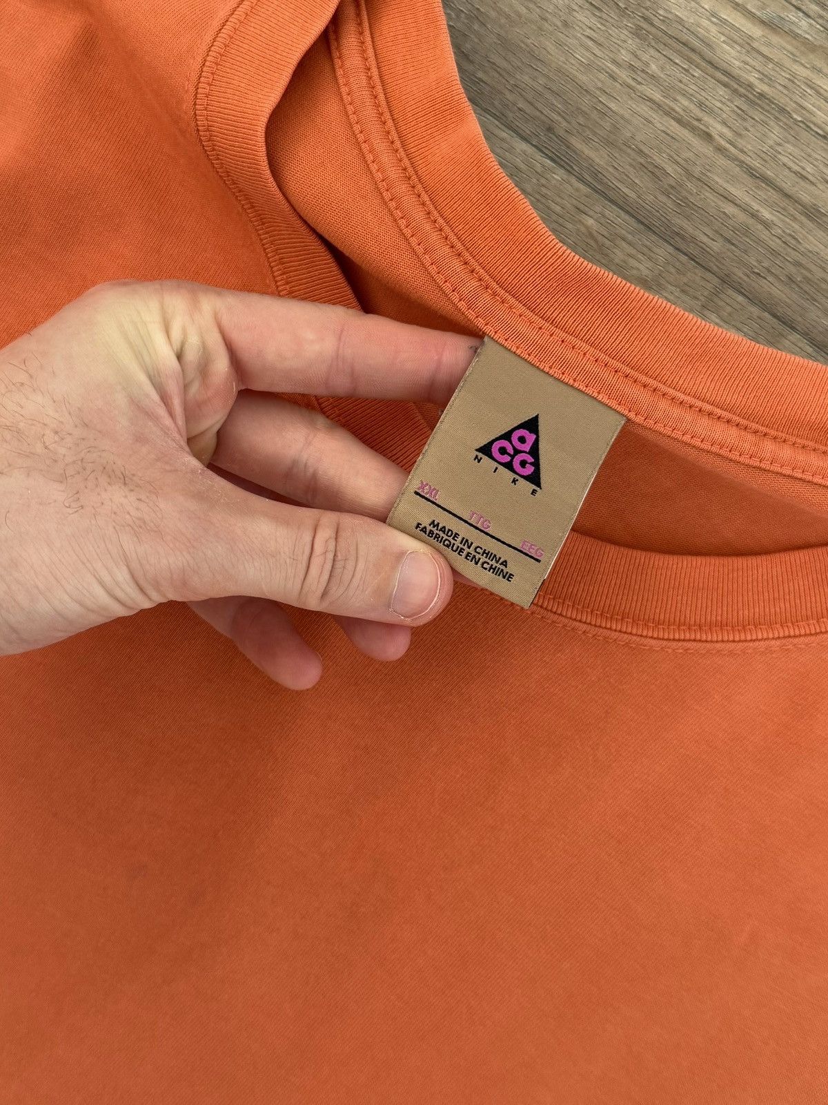 Nike ACG Nike ACG T-shirt Y2K Drill Gorpcore Hype Obersize Shirt Size US XXL / EU 58 / 5 - 4 Thumbnail