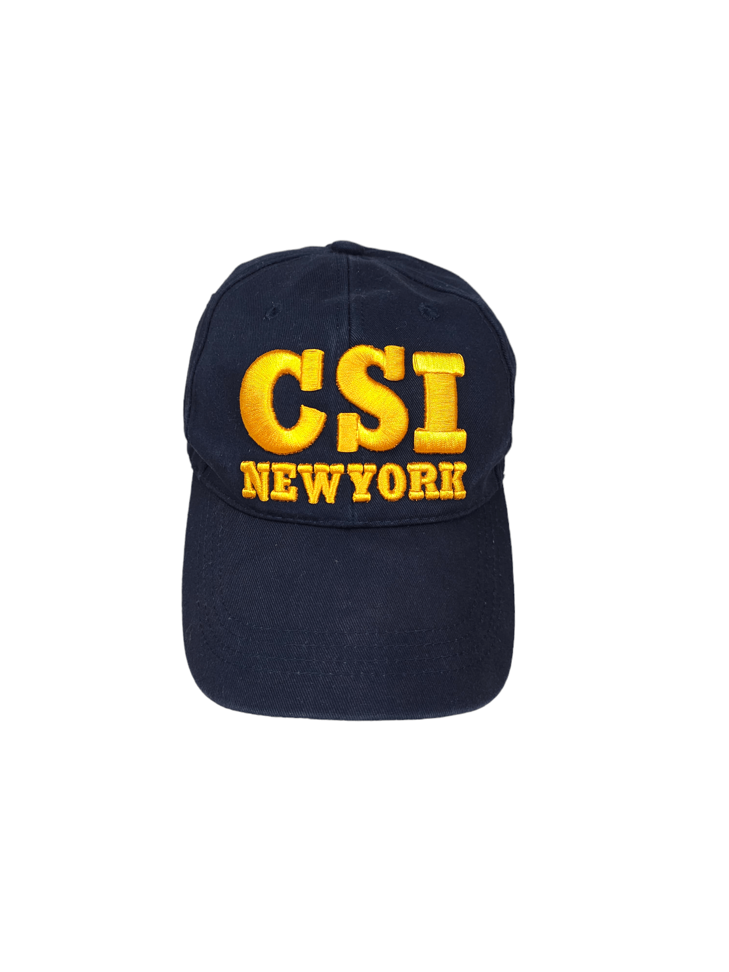 Vintage 💎 90's CSI NYPD Spell Out Hat Cap Strap Back y2k Japanese Size ONE SIZE - 1 Thumbnail