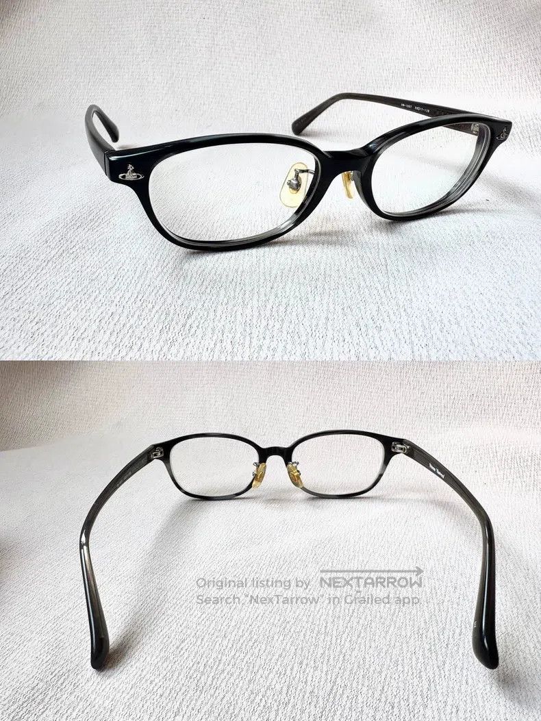 Vivienne Westwood Vivienne Westwood Vintage letter Saturn glasses Size ONE SIZE - 4 Thumbnail