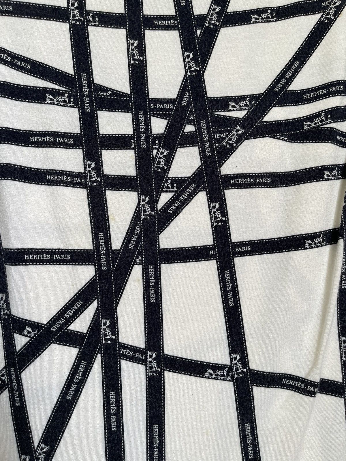 Hermes Hermes Paris Ribbon Longsleeve Margiela Size L / US 10 / IT 46 - 3 Thumbnail