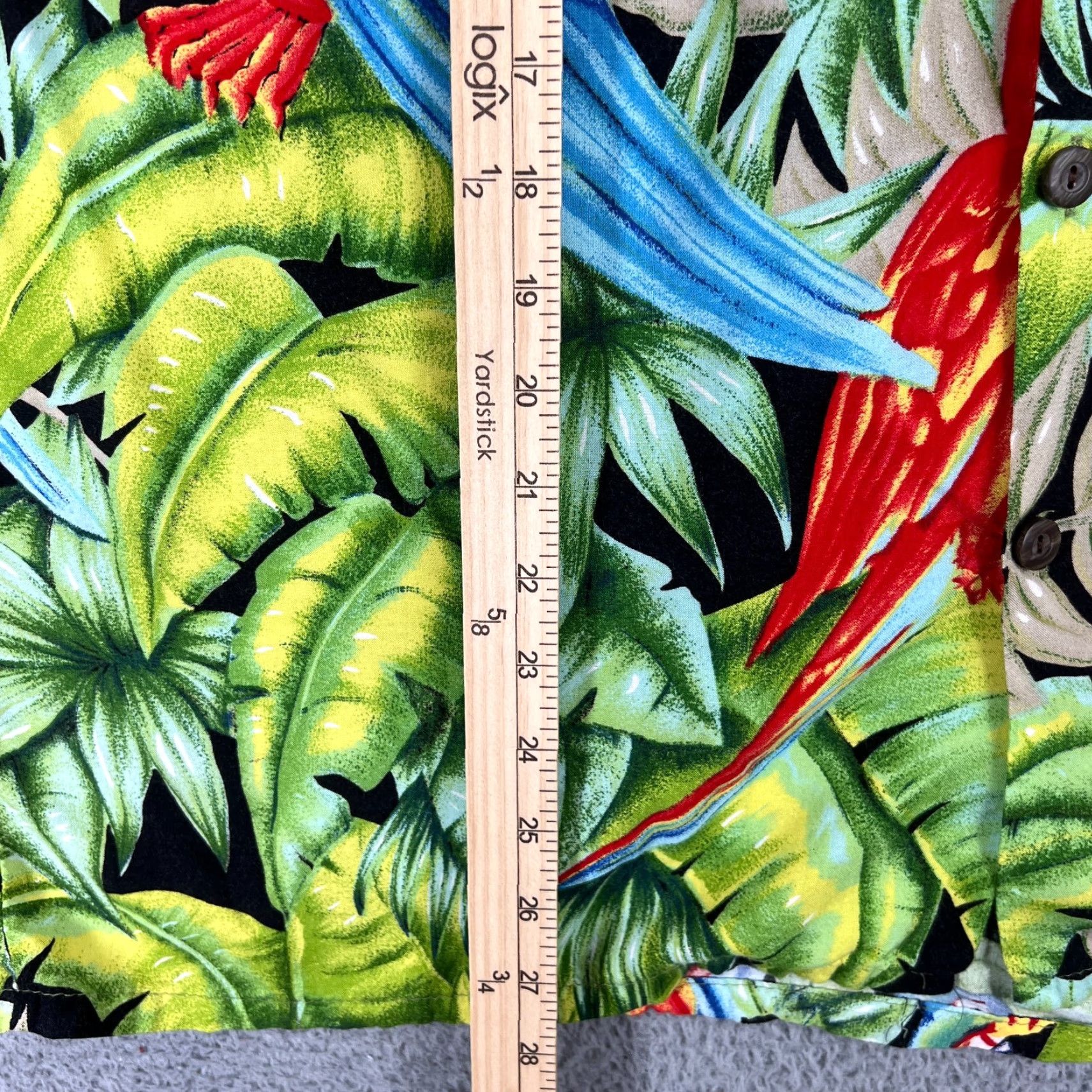 Vintage VINTAGE Ocean Current Hawaiian Shirt Men XL Green Floral Rayon 90s Casual Button-Up Size US XL / EU 56 / 4 - 6 Thumbnail