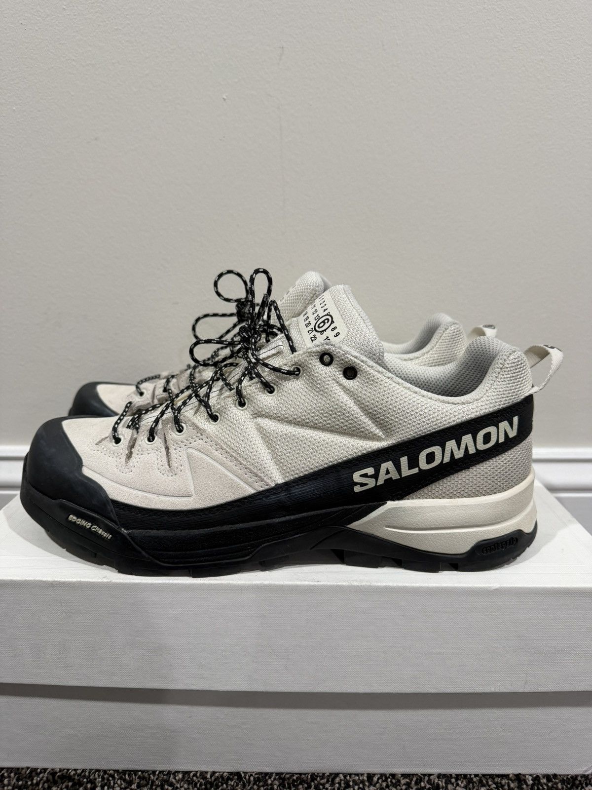 Maison Margiela × Salomon Salomon X-Alp x MM6 Maison Margiela Vanilla Ice Sneakers Size US 9.5 / EU 42-43 - 4 Thumbnail