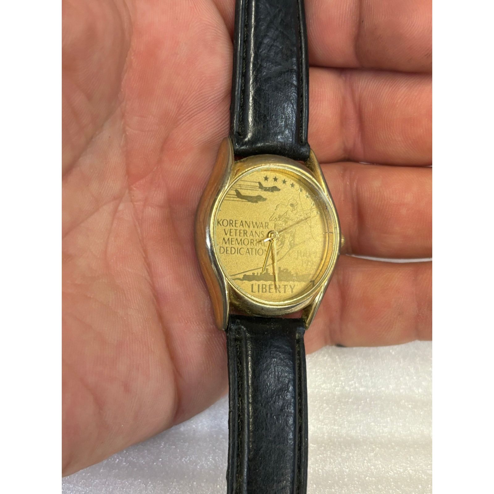 (B).Stroy Korean War Veterans Memorial Unisex Watch! New Battery! Size ONE SIZE - 2 Thumbnail