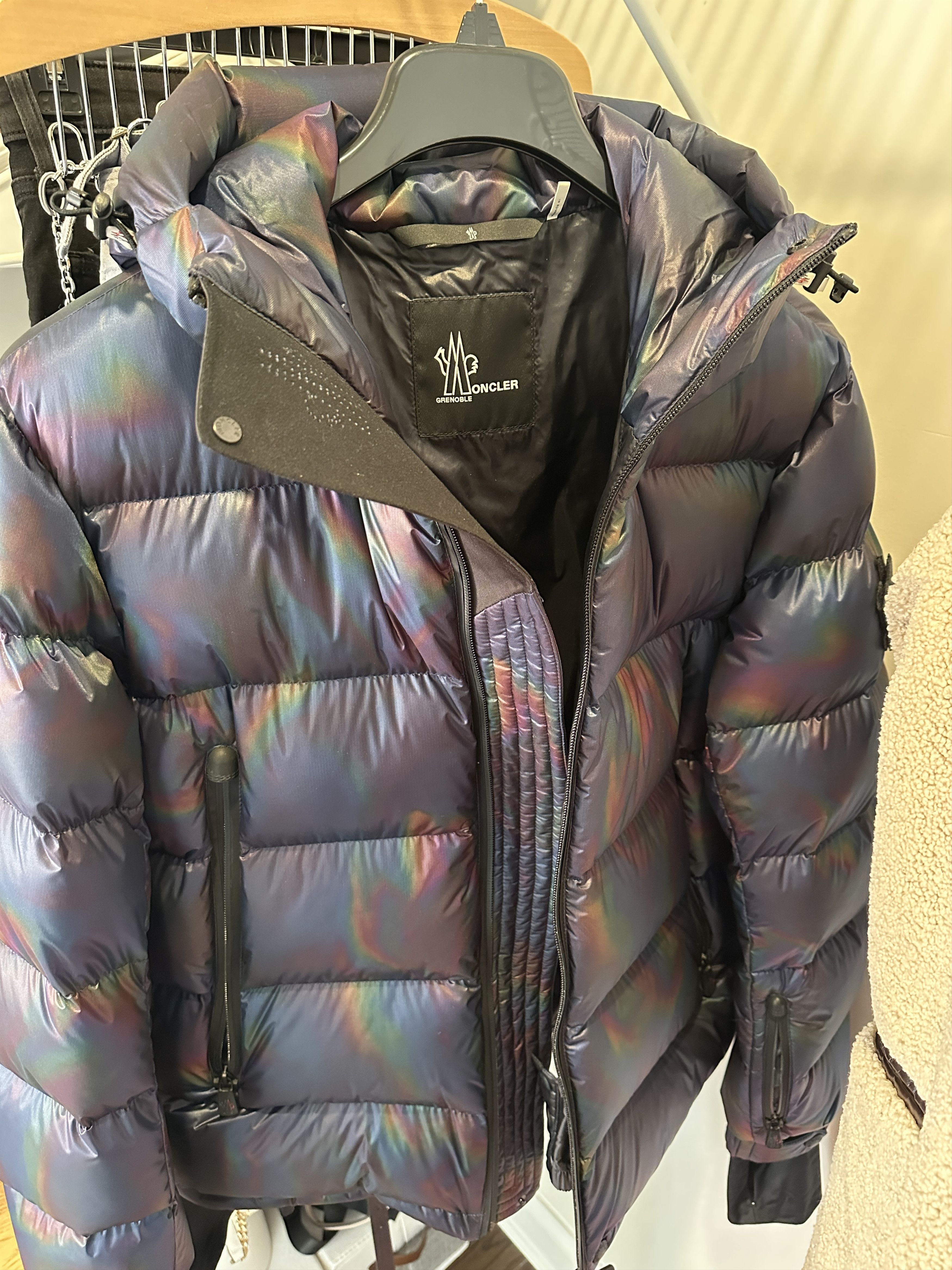 Moncler Grenoble Moncler Grenoble Multicolor Down Lignod Jacket Size US M / EU 48-50 / 2 - 2 Thumbnail