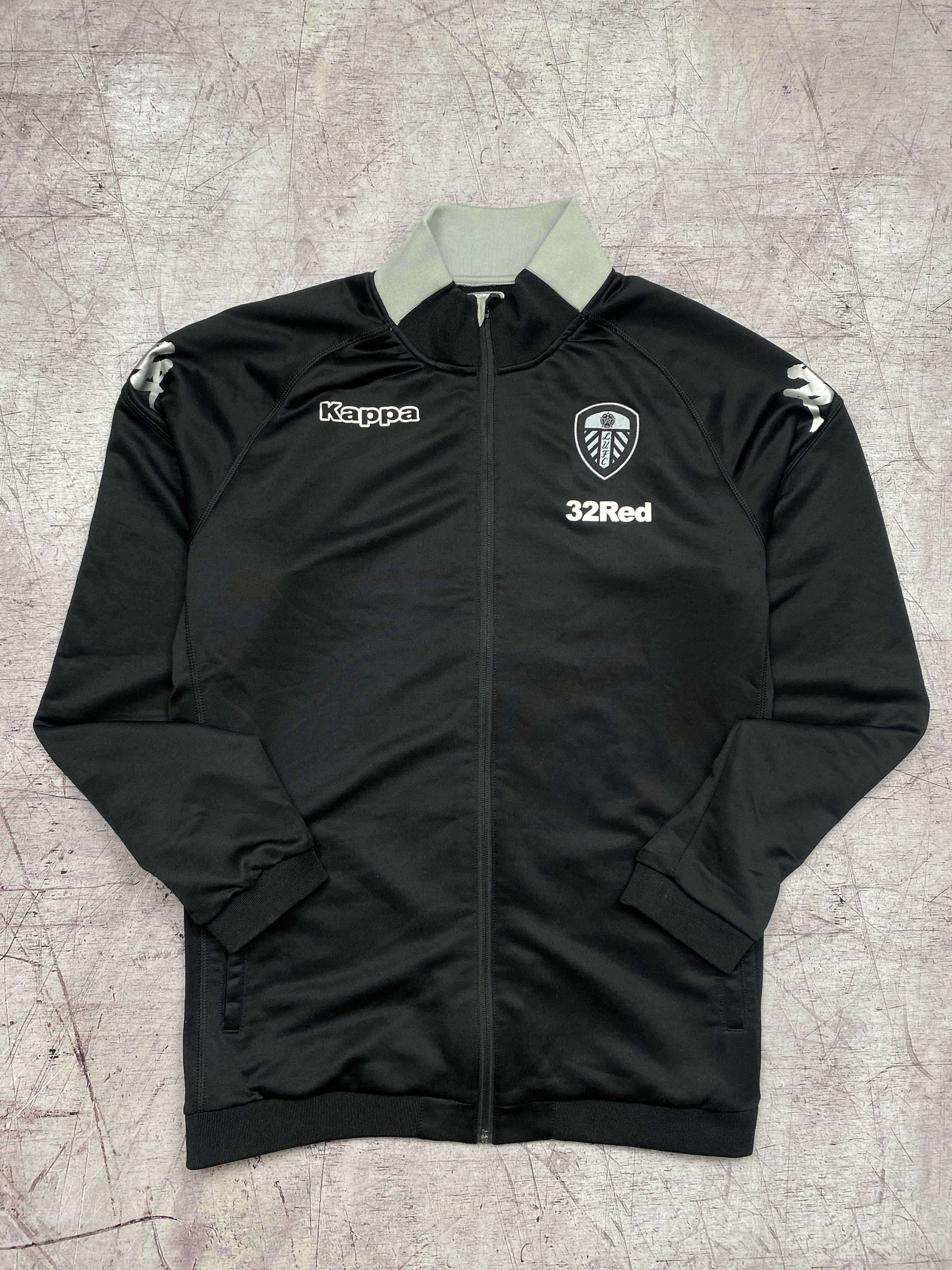 Kappa Kappa Leeds United Mens Track Top Jacket Size US XXL / EU 58 / 5 - 1 Thumbnail