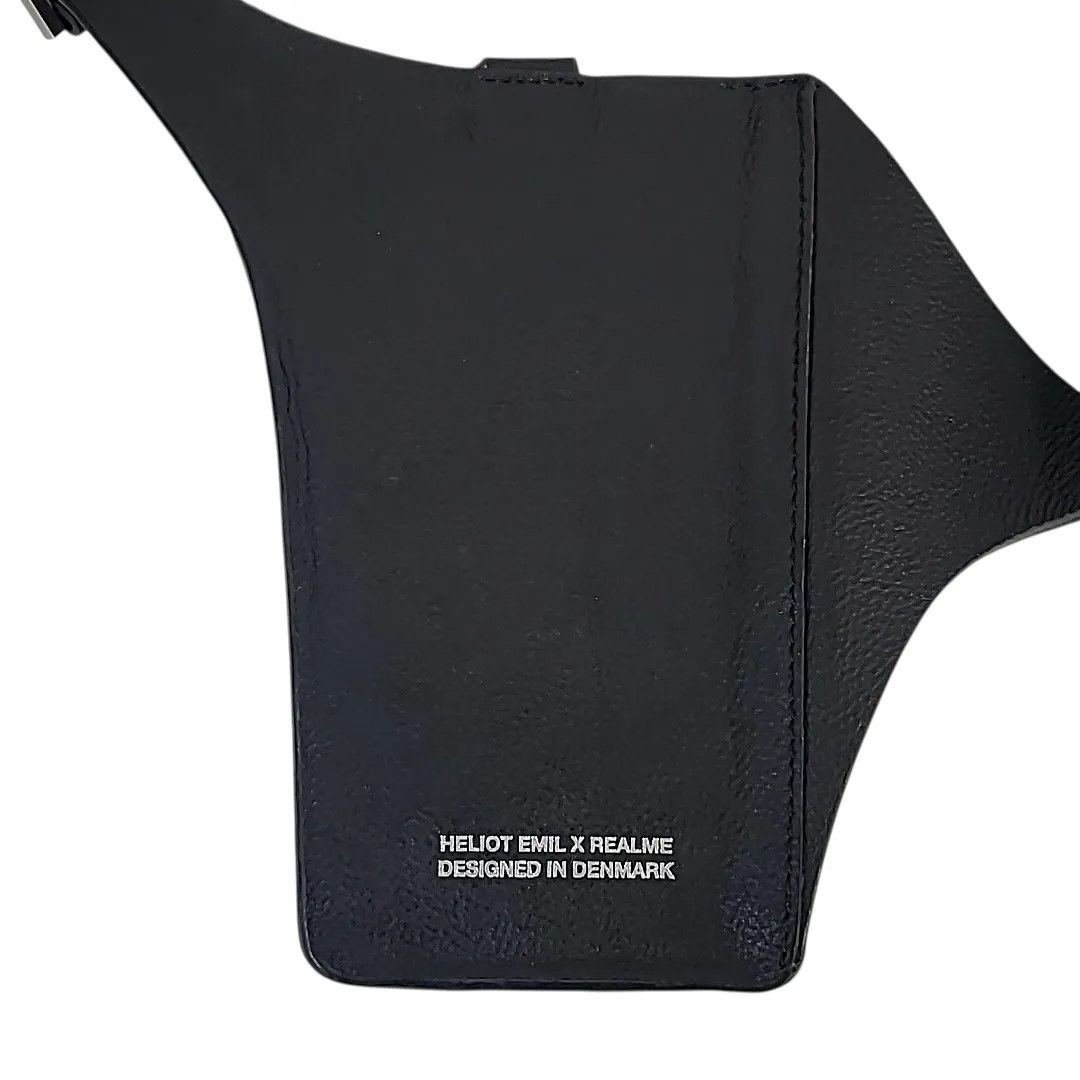 Heliot Emil Leather Phone Holder Smartphone Case Shoulder Bag Black Size ONE SIZE - 3 Thumbnail