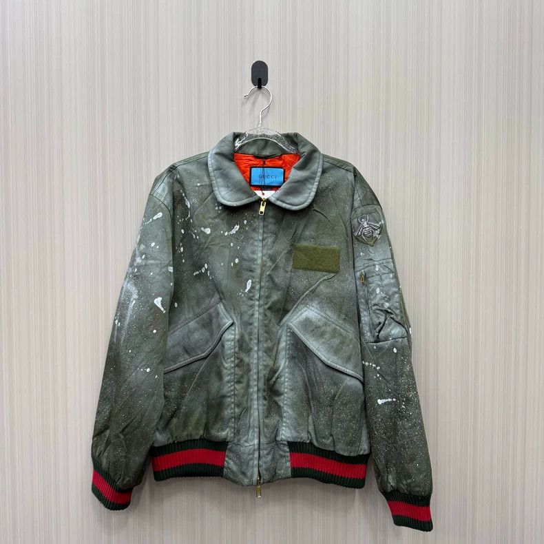 Gucci Gucci Graffiti printed coat on the back 2504-Nextarrow Size US M / EU 48-50 / 2 - 1 Thumbnail