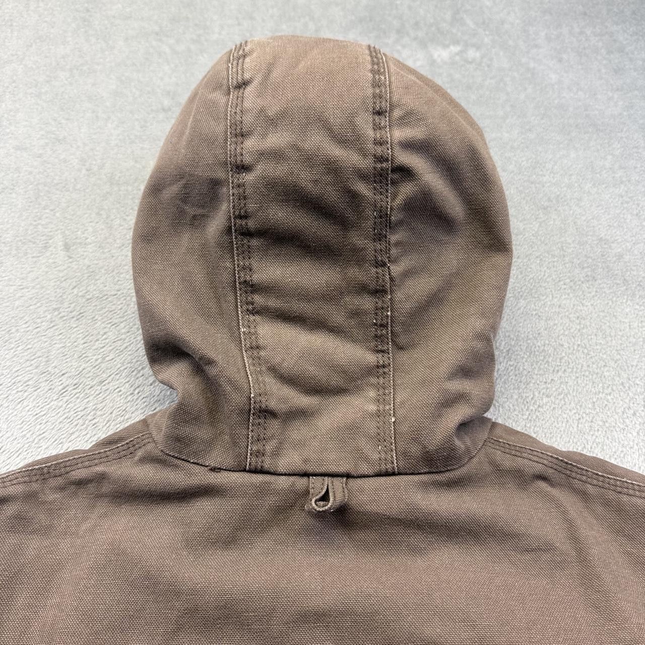 Key Quilted Lined Hooded Jacket in Brown, Men's (Size Xl) — image 4 of 6