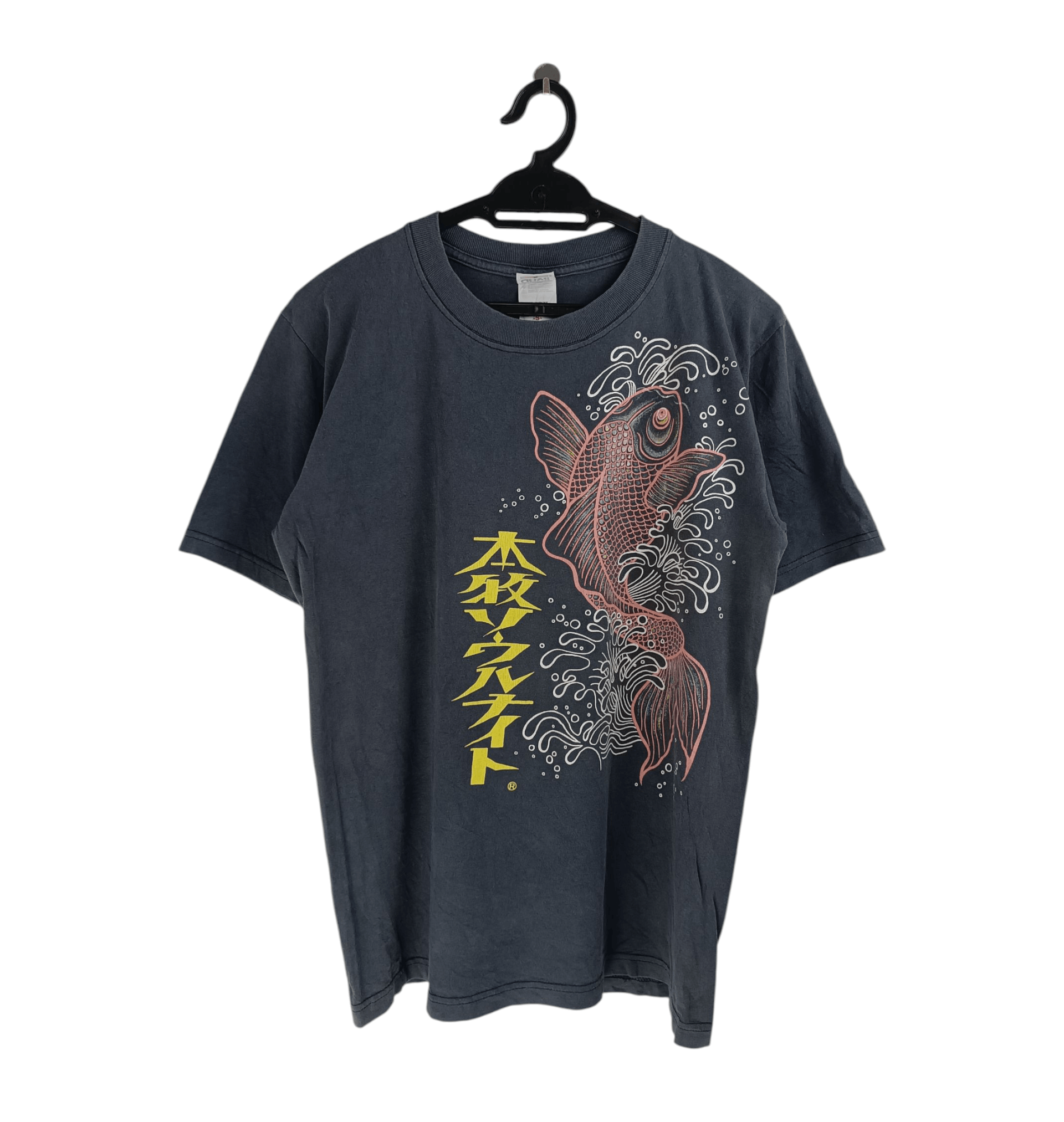 Vintage THRASH FADED VINTAGE JAPANESE SUKAJAN KOI punk grunge y2k Size US M / EU 48-50 / 2 - 1 Thumbnail