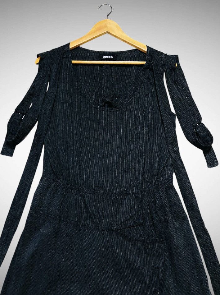 Zucca Zucca by Issey Miyake Drapep Asymmetric Column Dress Size M / US 6-8 / IT 42-44 - 9 Thumbnail