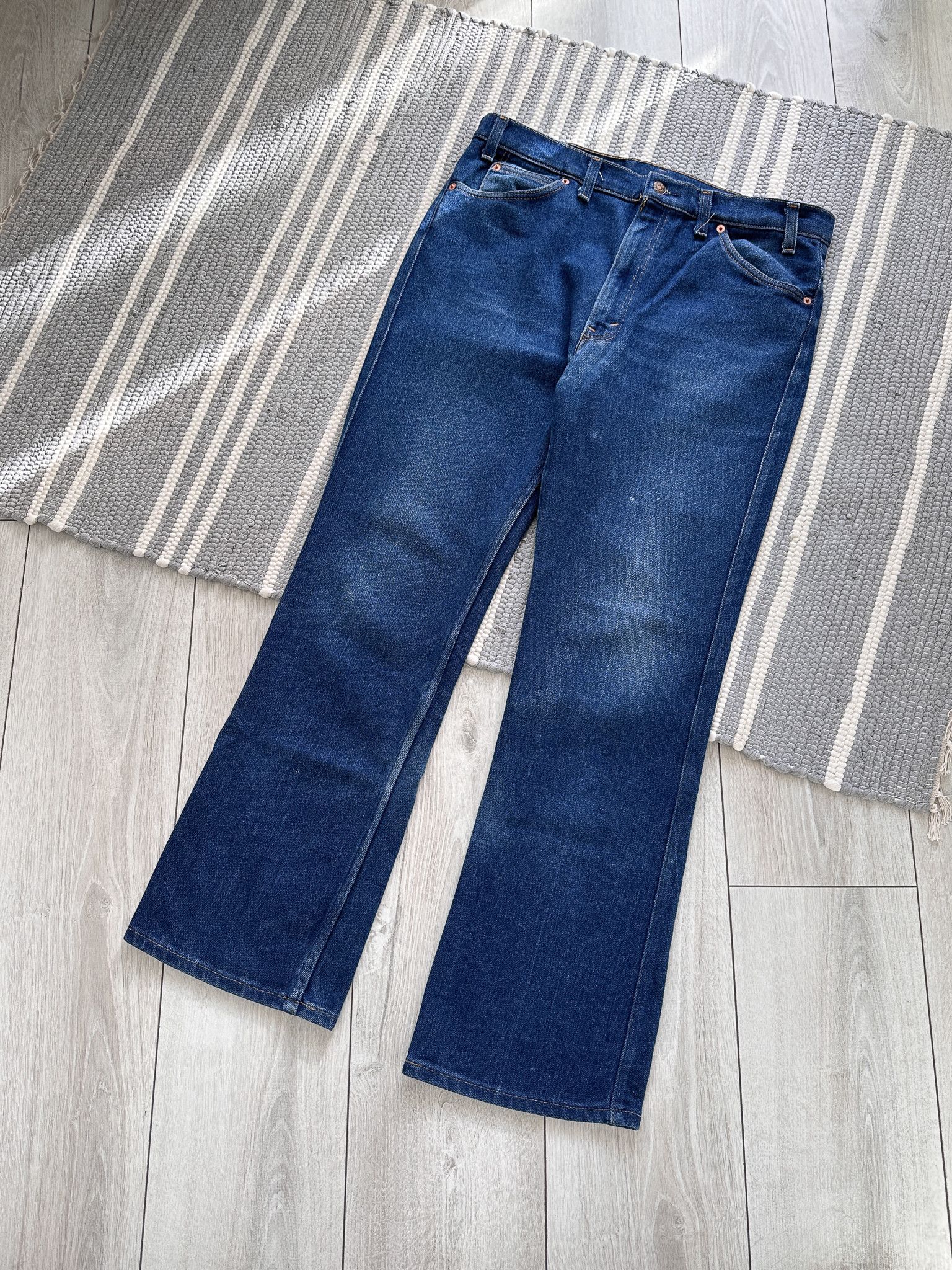 Levi's Vintage Levi's 517 Blue Denim Pants Jeans 36x32 Size US 36 / EU 52 - 3 Thumbnail