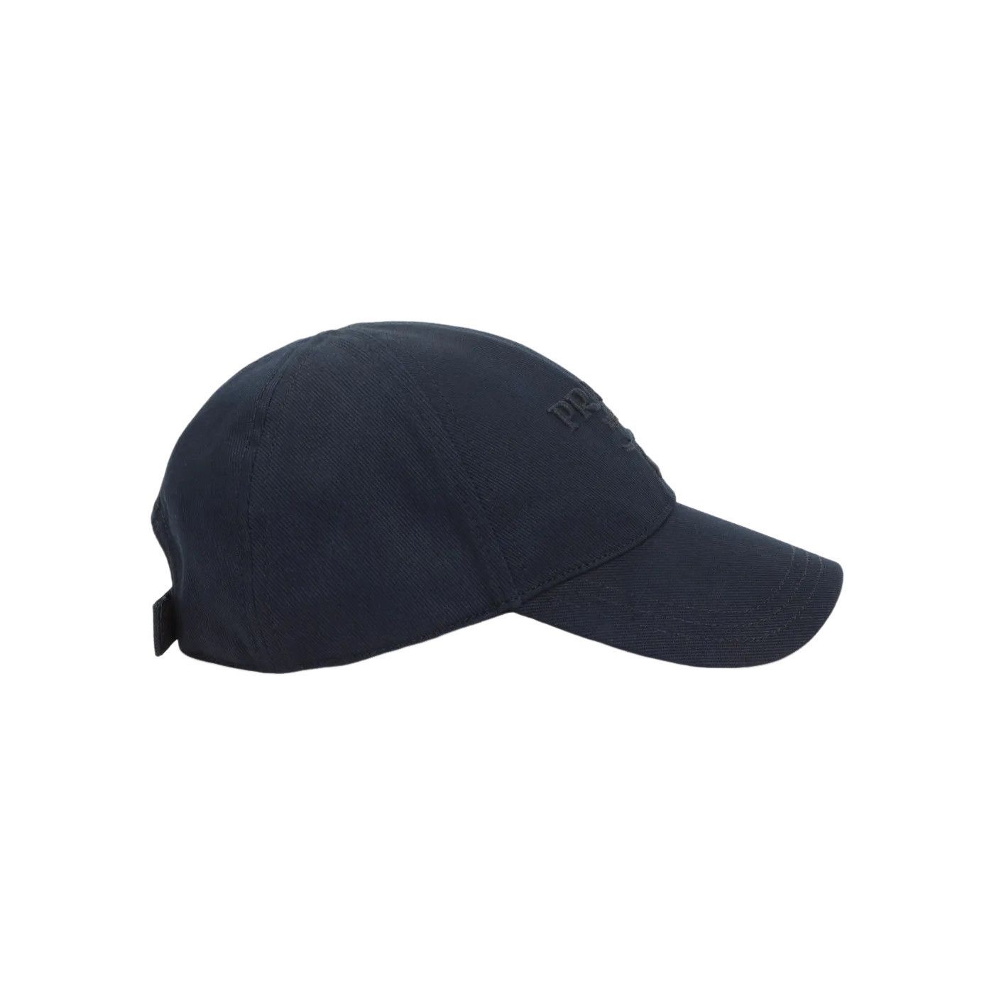 Prada PRADA Blue Cotton Baseball Cap New And Authentic (Men's Size Size ONE SIZE - 2 Thumbnail