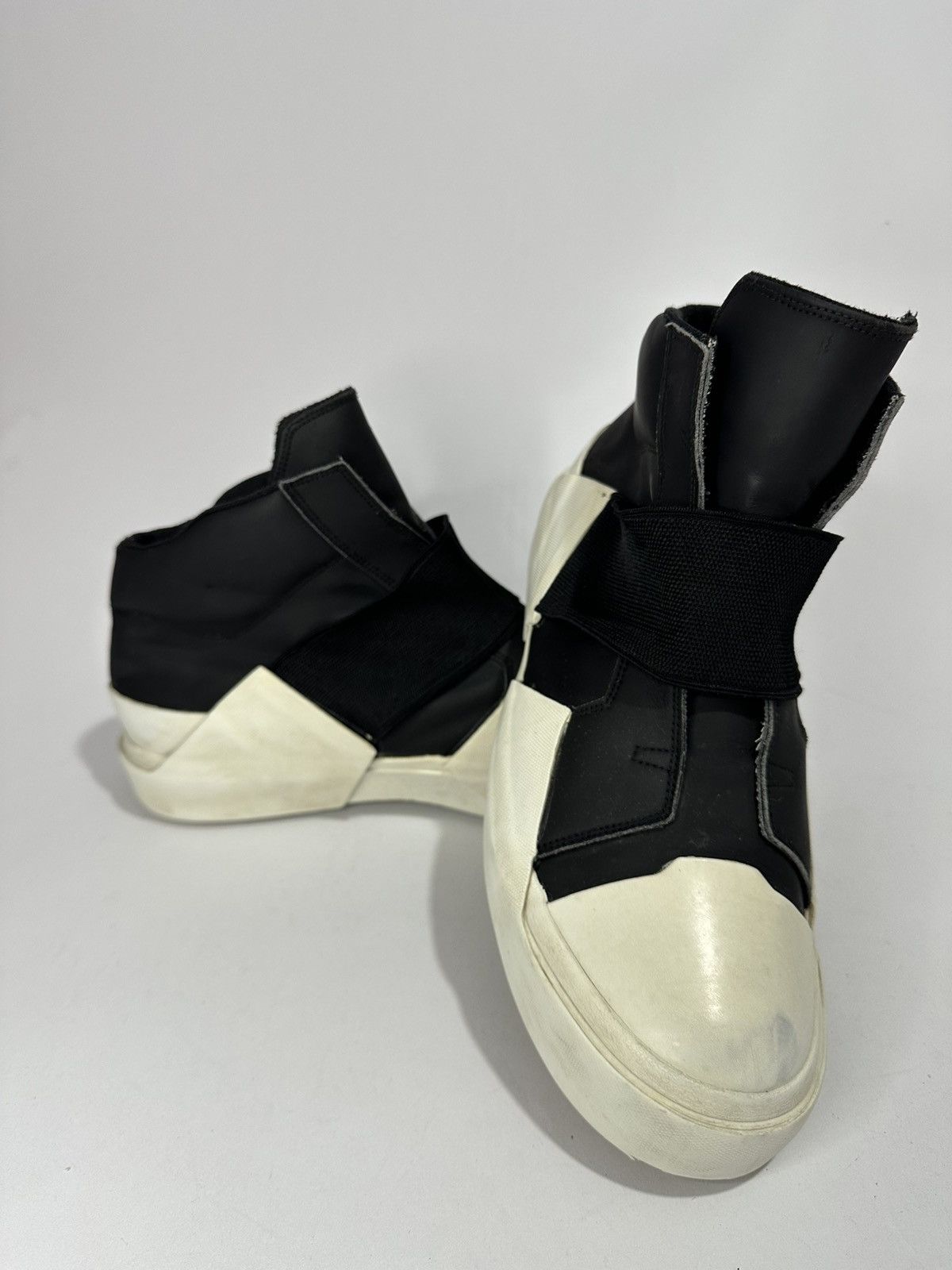Julius Julius Multi-edge Sole Coated Hi Top Sneakers. Size US 11.5 / EU 44-45 - 4 Thumbnail