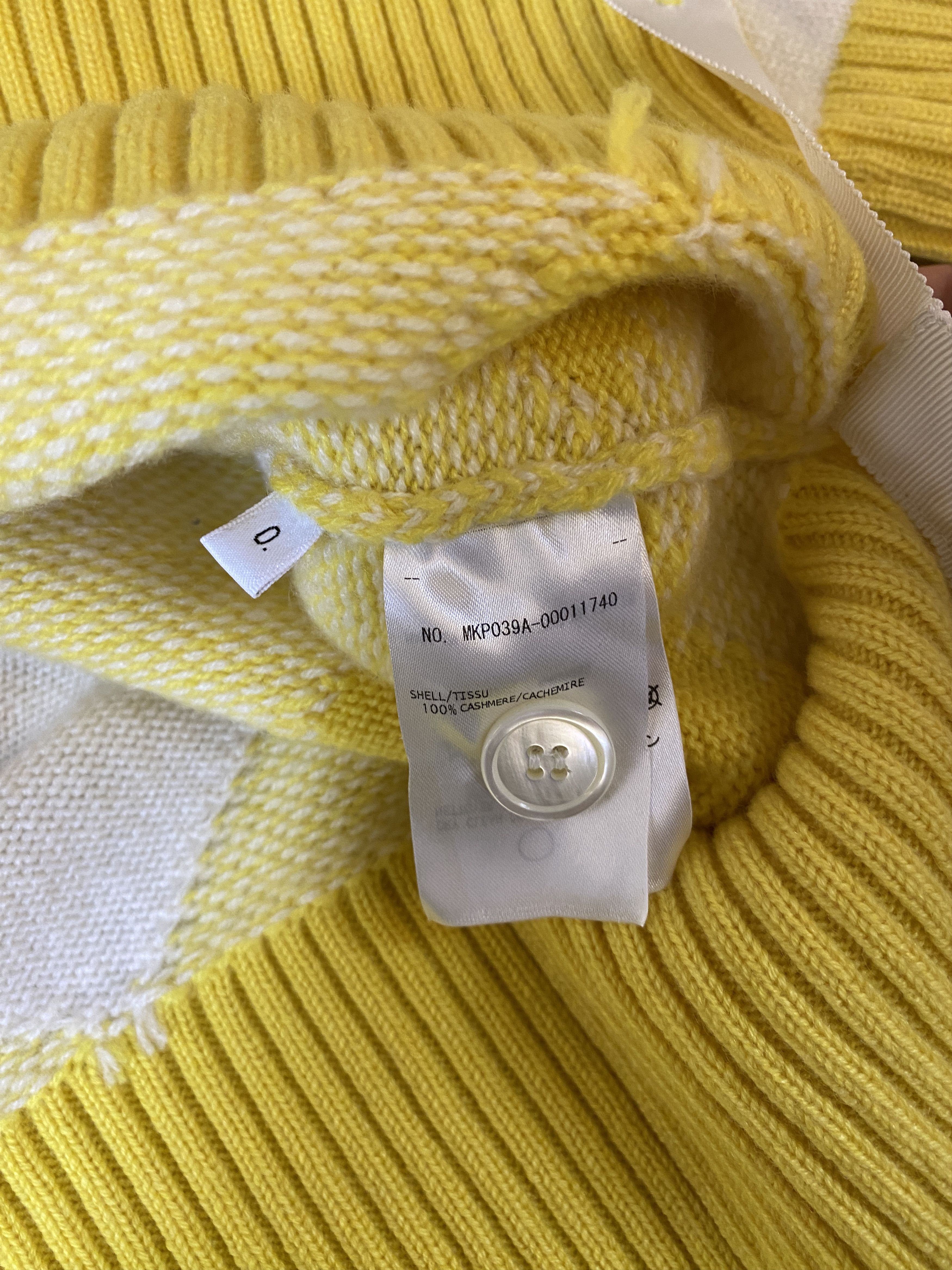 Thom Browne $2300 THOM BROWNE OVERSIZED 4 BAR GINGHAM CASHMERE CARDIGAN Size US M / EU 48-50 / 2 - 6 Thumbnail