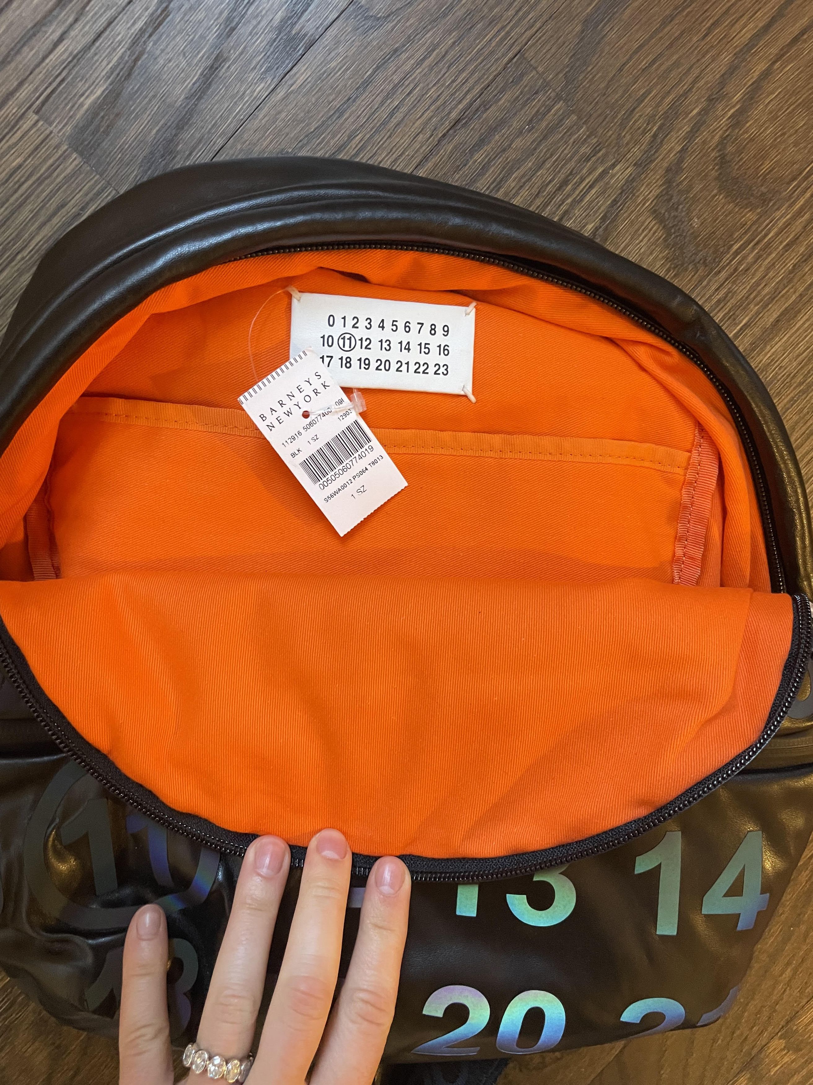 Maison Margiela Maison Margiela backpack, model S56WA0012 P5604 T8013 Size ONE SIZE - 5 Thumbnail