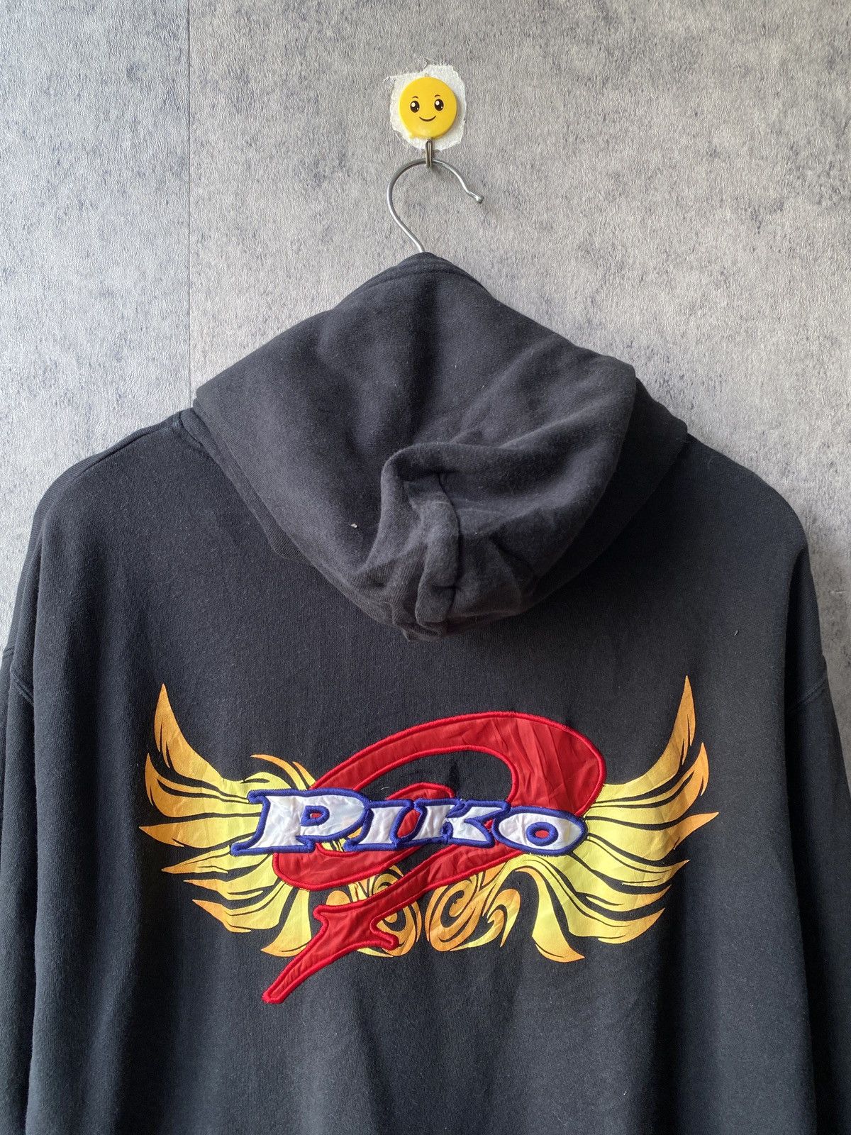 Santa Cruz Skateboards Vintage Piko Surf Skateboard Black Faded Hoodie Size US L / EU 52-54 / 3 - 9 Thumbnail