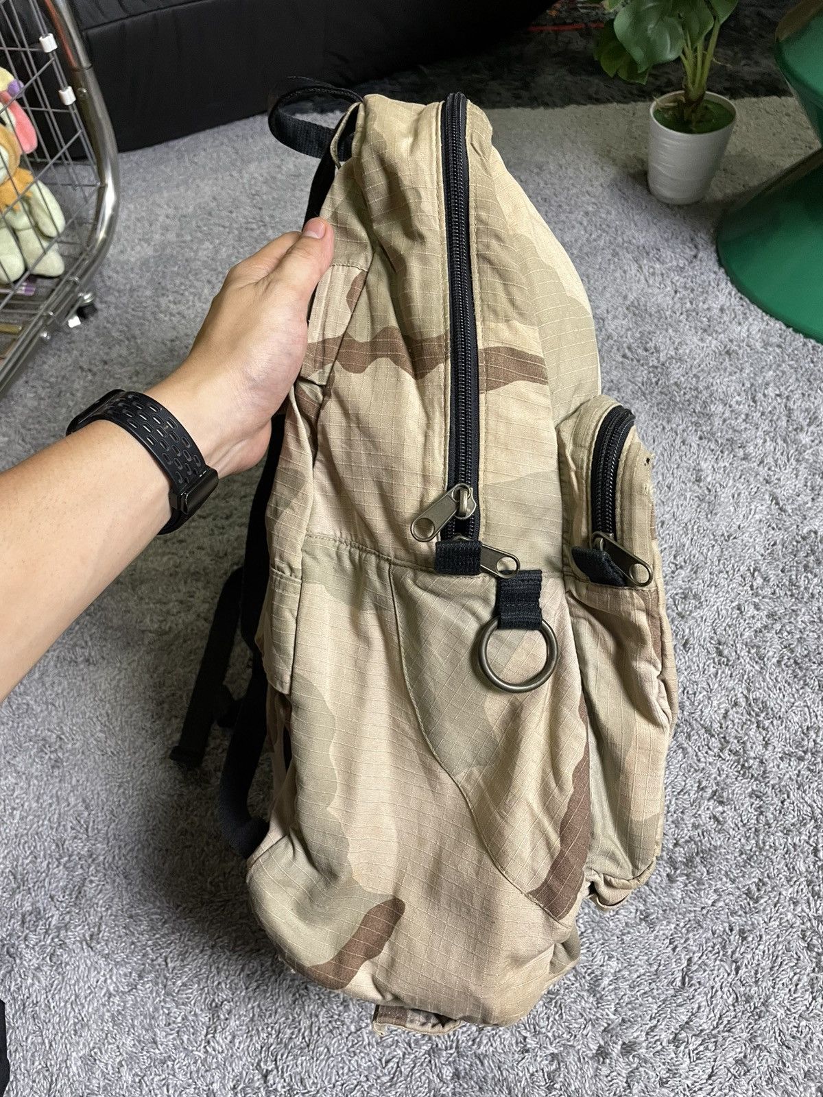 Dolce & Gabbana Dolce & Gabbana Reconstruct Camo Cargo Bagpack Size ONE SIZE - 15 Thumbnail