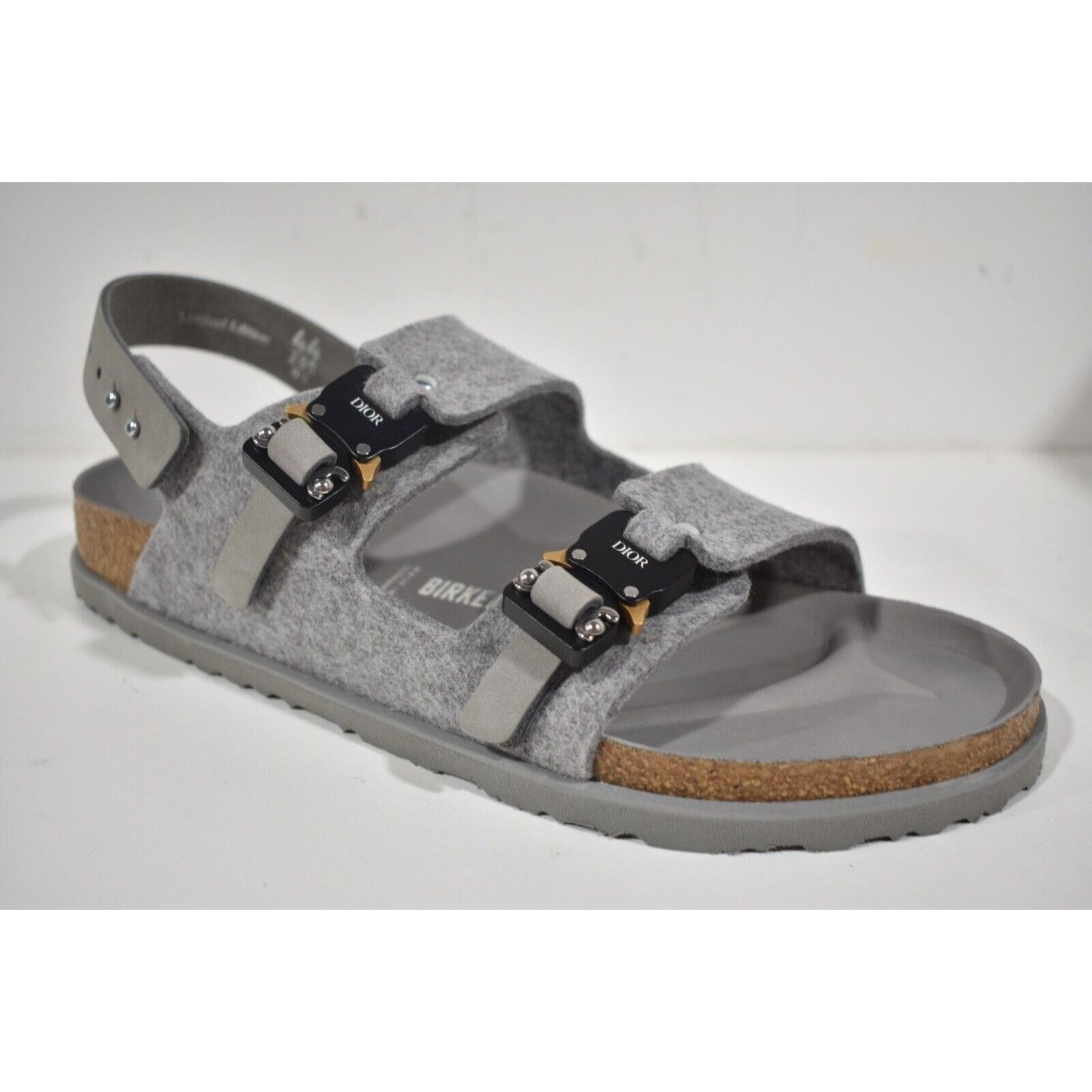 Dior Dior By Birkenstock Milano Wool Slingback Buckle Flat 44 11 Size US 11 / EU 44 - 2 Thumbnail