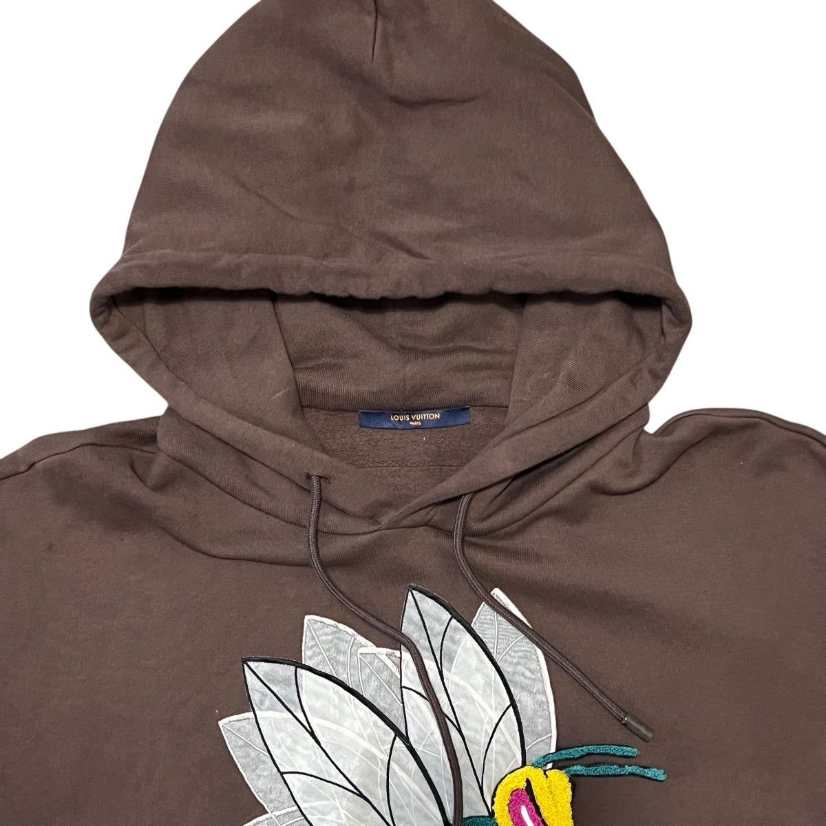 Louis Vuitton LOUIS VUITTON 2022AW Graphic Bee Patch Pullover Hoodie Size US XXL / EU 58 / 5 - 4 Thumbnail