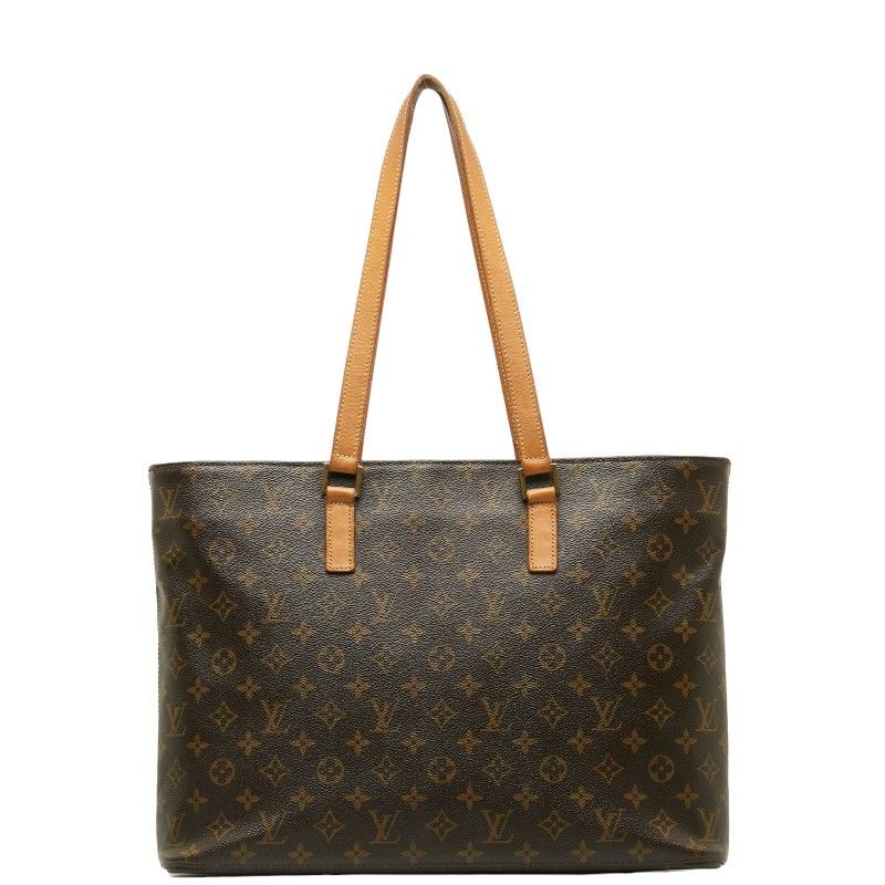 image of Louis Vuitton Monogram Luco Tote in Brown, Women's