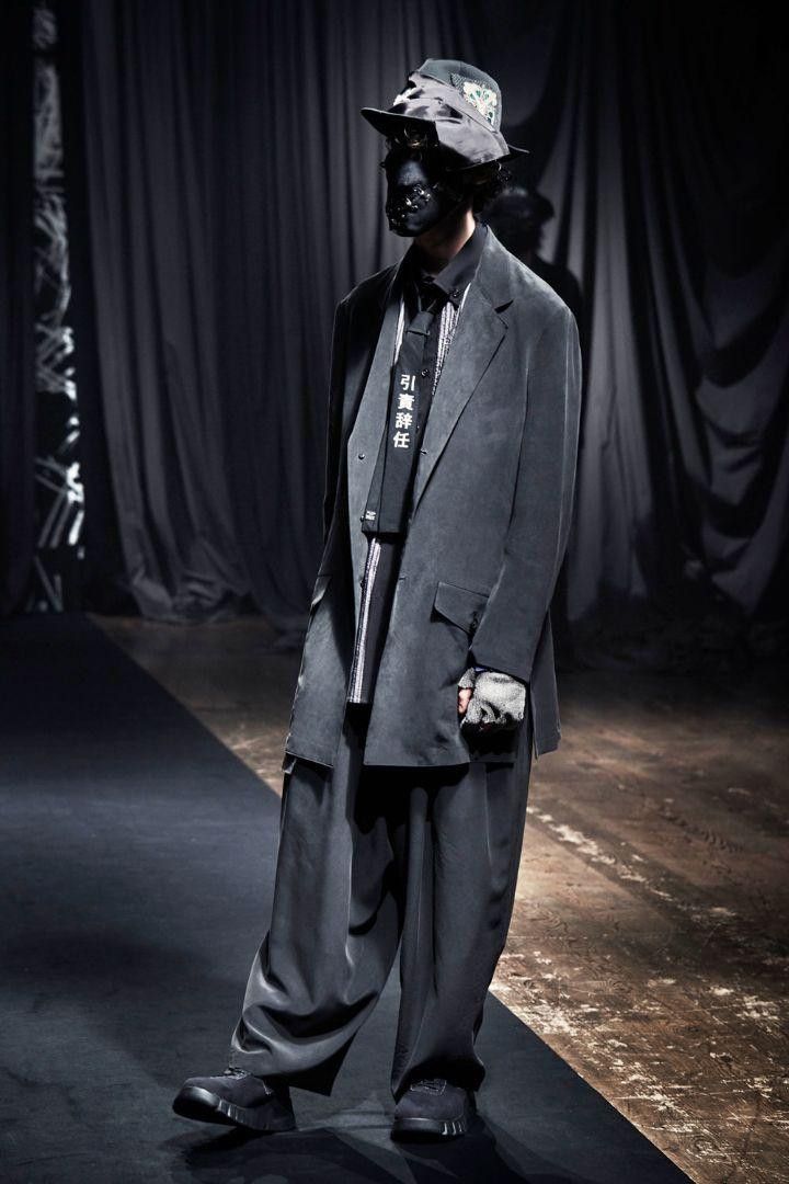 Yohji Yamamoto POUR HOMME 21aw MESSAGE HAT HX-H13-166 Size ONE SIZE - 4 Thumbnail