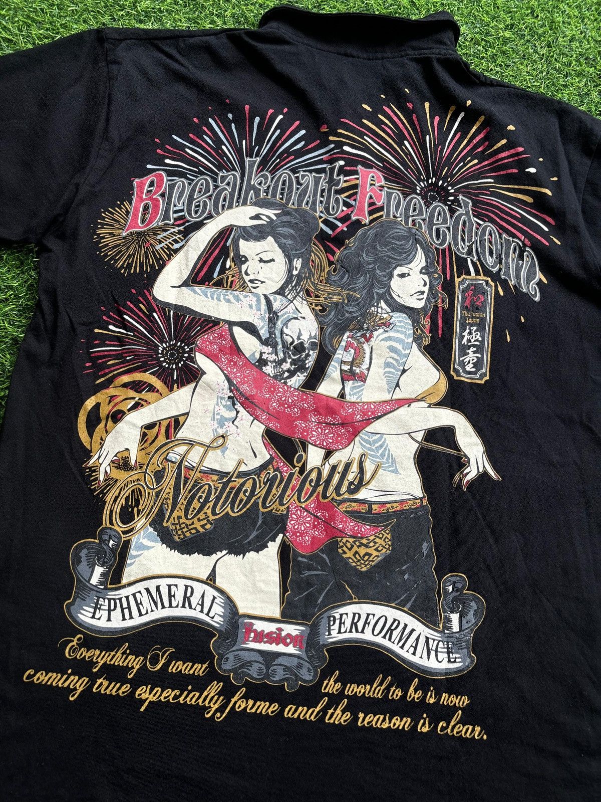 Hysteric Glamour Japanese Breakout Freedom Shirt Size US XL / EU 56 / 4 - 6 Thumbnail