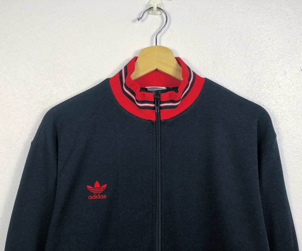 80s adidas DESCENTE track jacket 在原みゆ紀 Vintage Adidas West Germany Descente 80s Tracktop Jacket