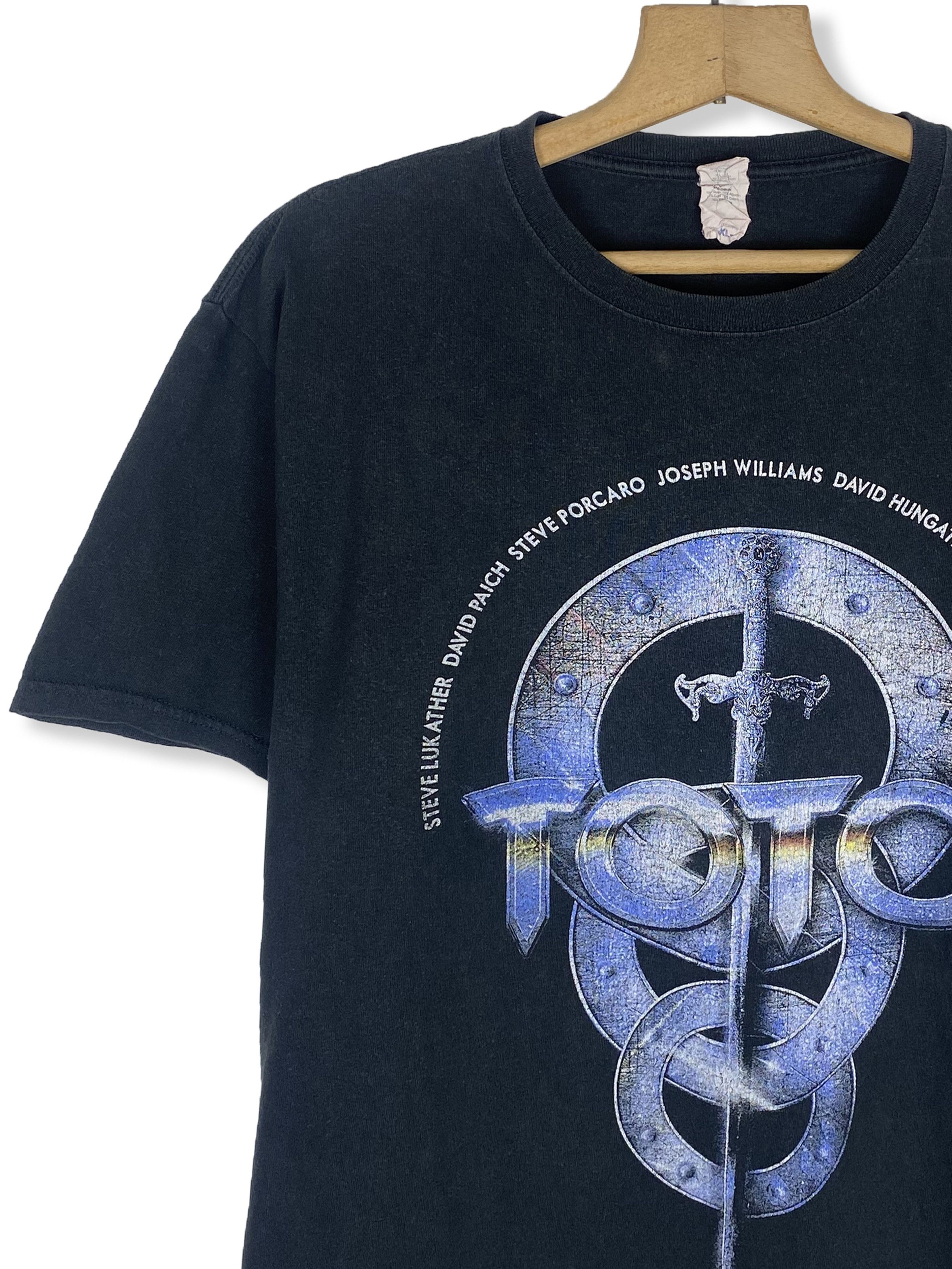 Band Tees 00s Vintage TOTO Band Rock T-Shirt Anvil Tag M Size US XL / EU 56 / 4 - 3 Thumbnail